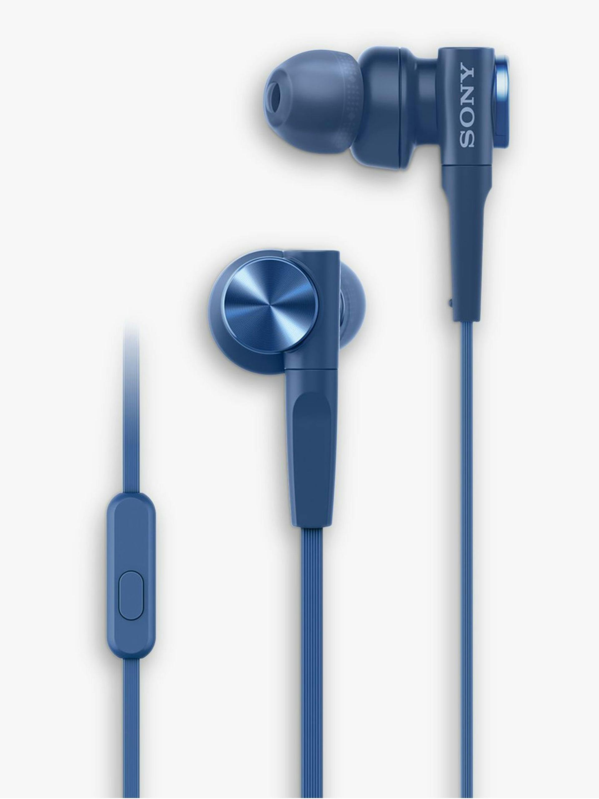 Extra bass in-ear headphones with mic/remote