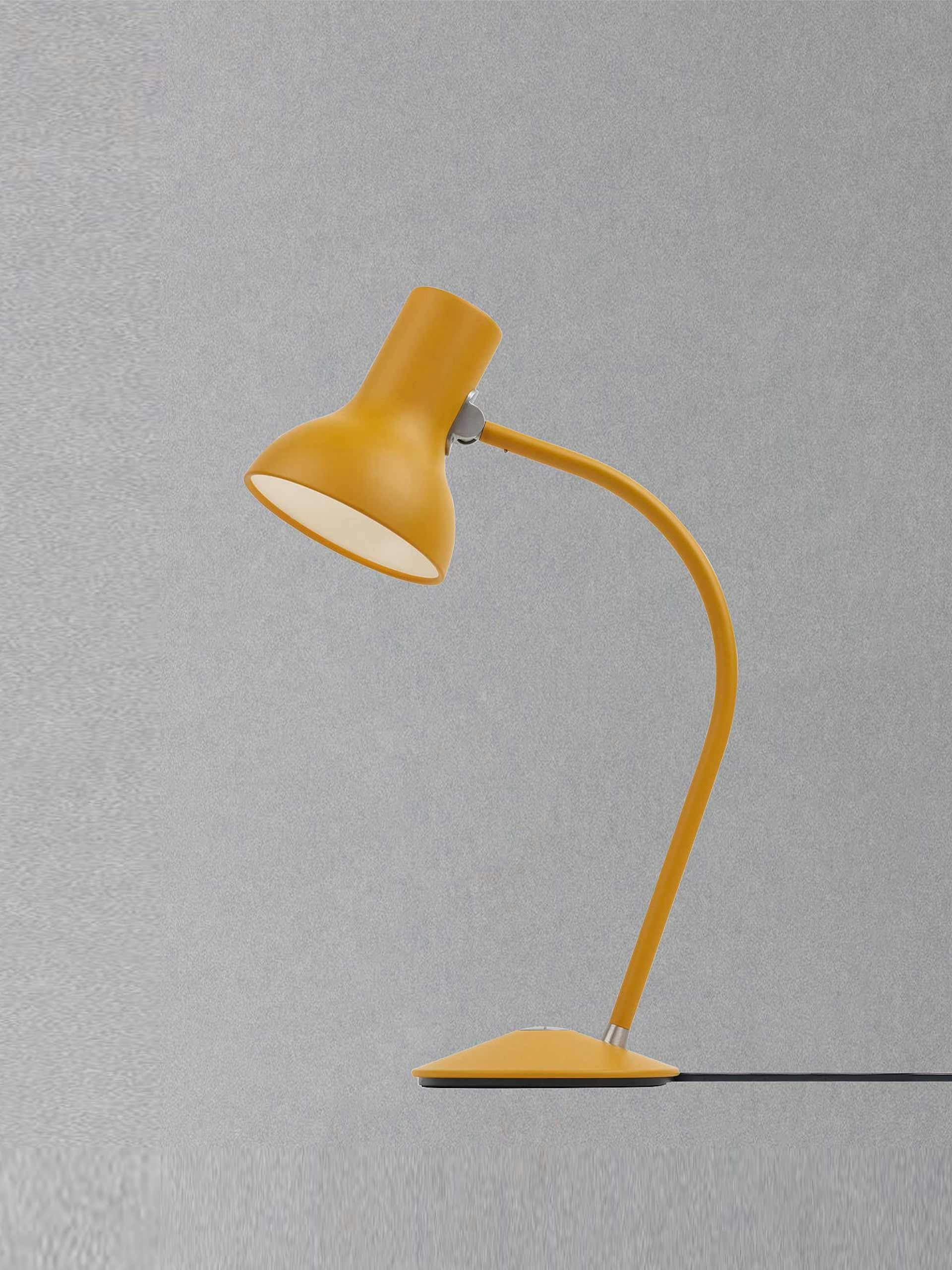 Yellow  table lamp