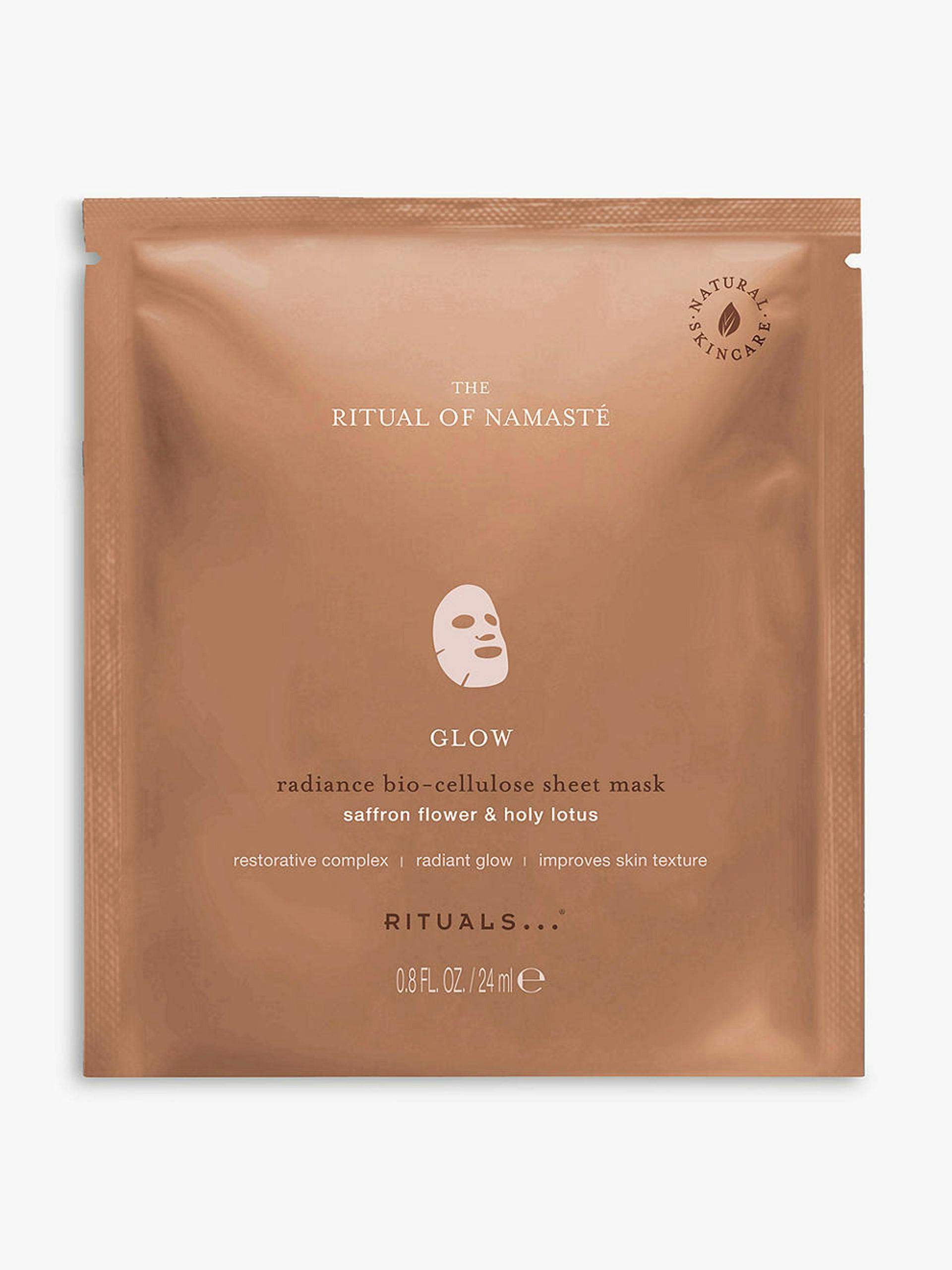 Glow radiance sheet mask