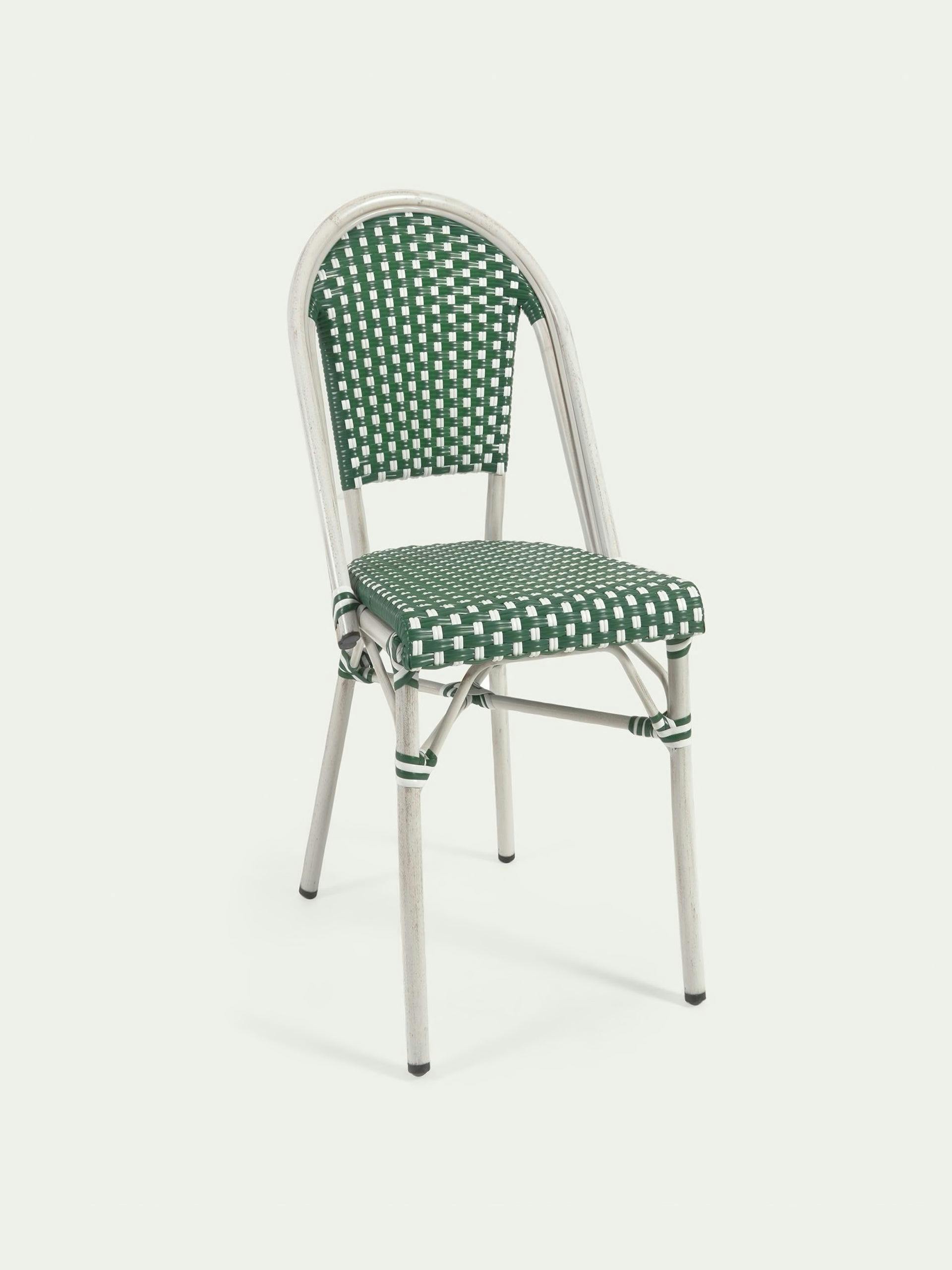 Green bistro chair