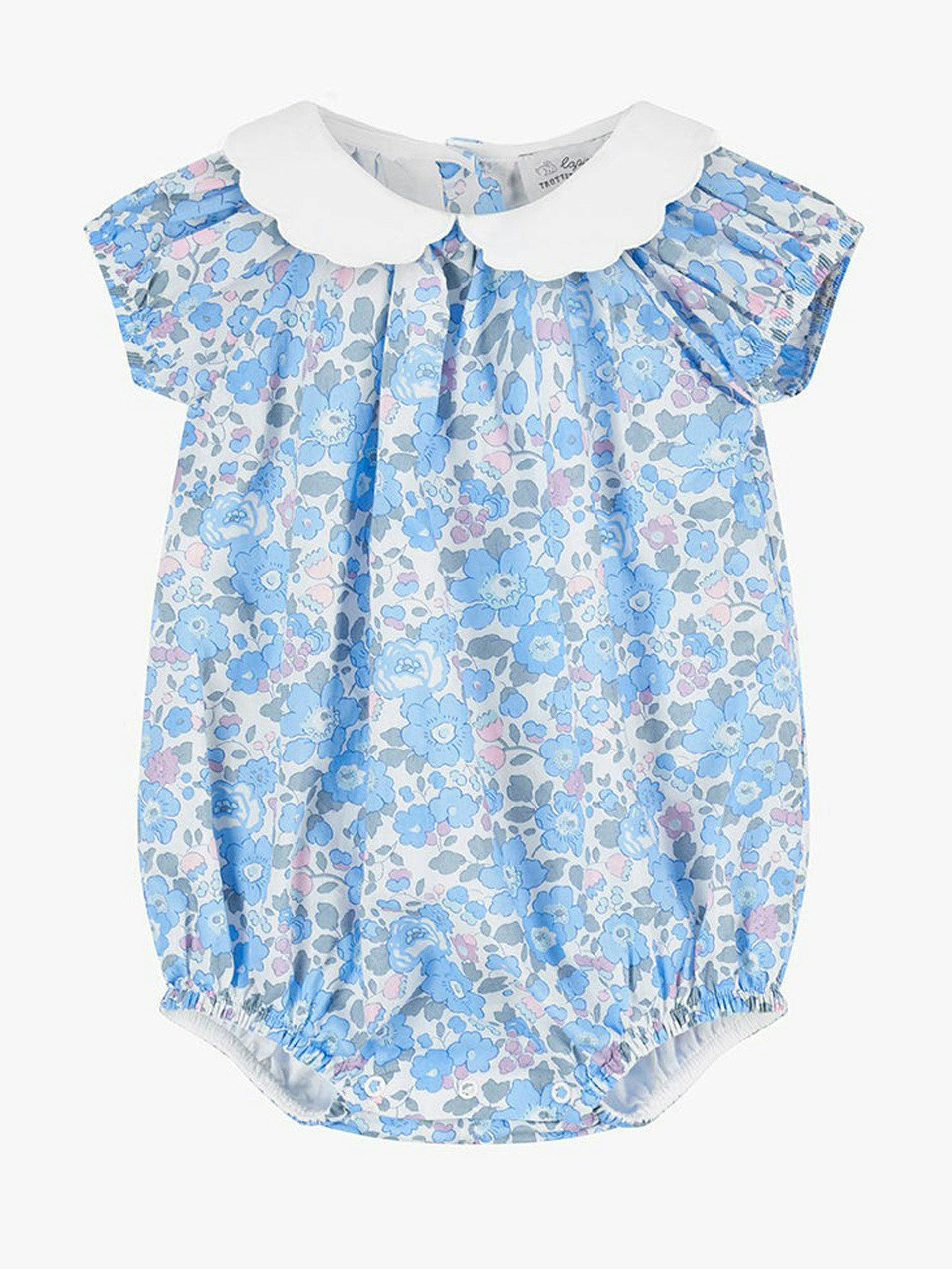 Little girls Florence bubble all-in-one