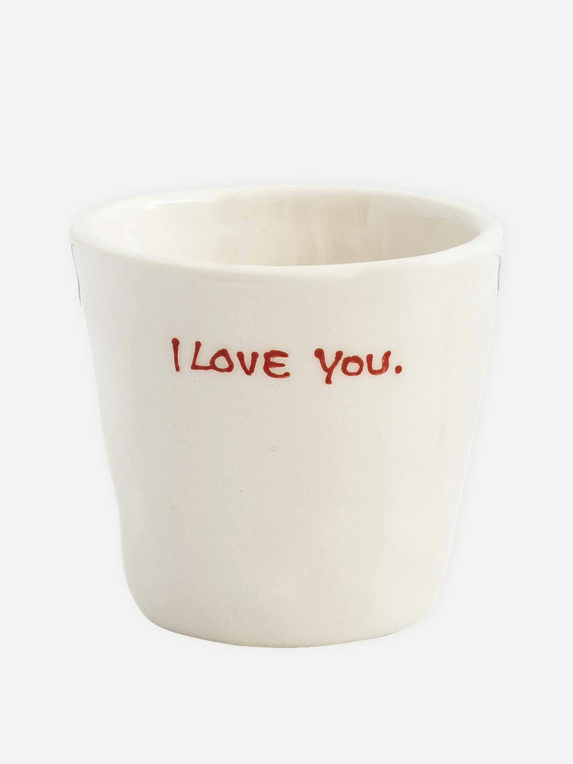I Love You espresso cup