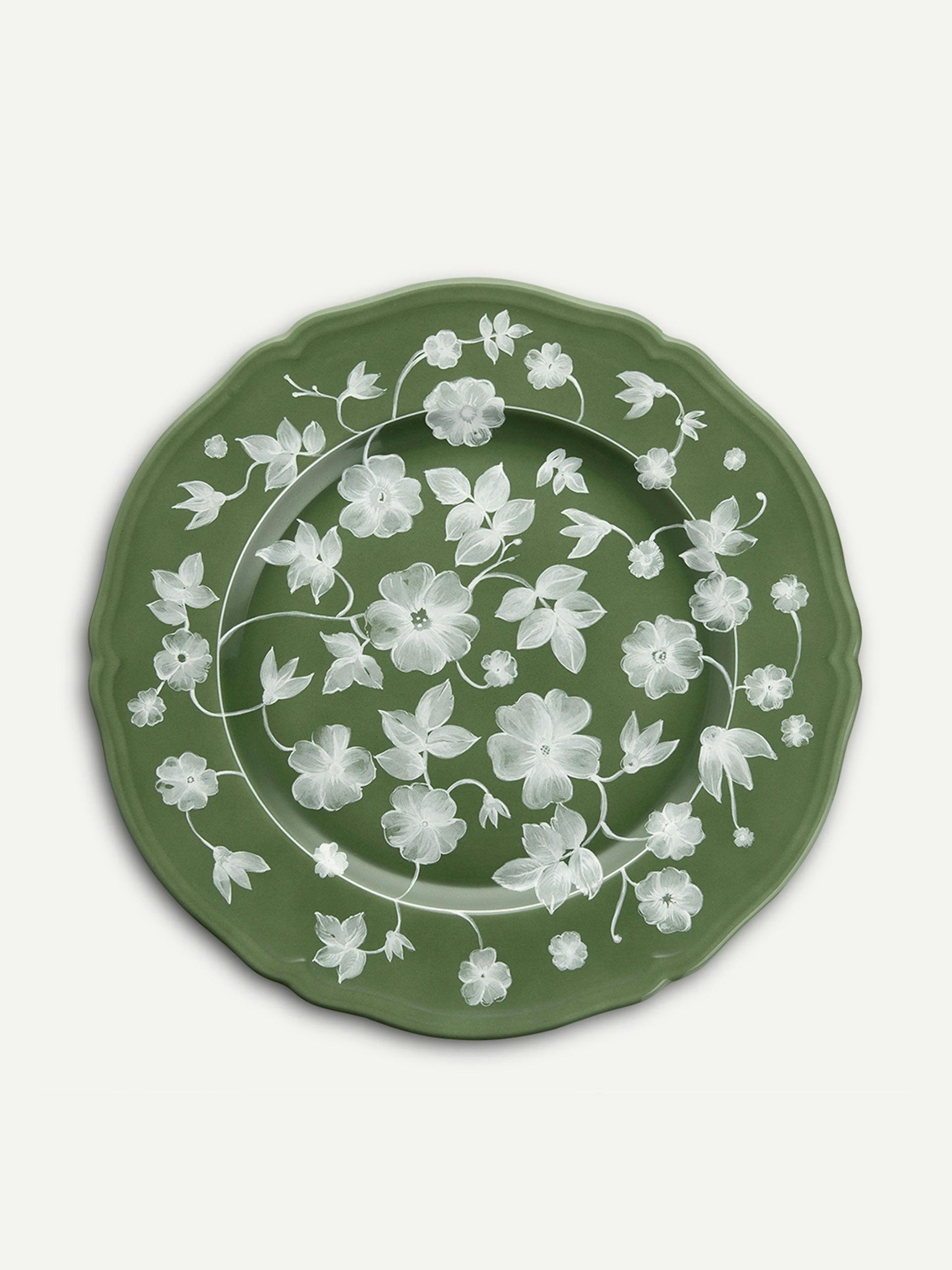 Green charger plate