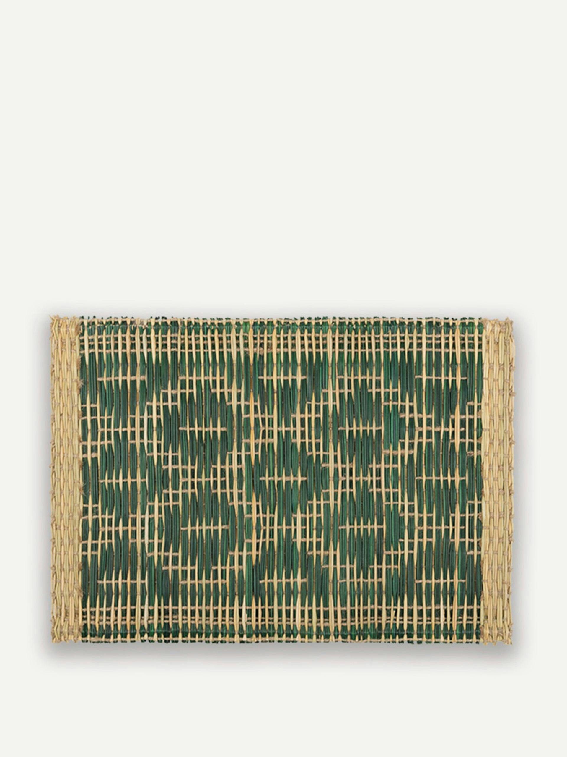Green Moroccan placemat