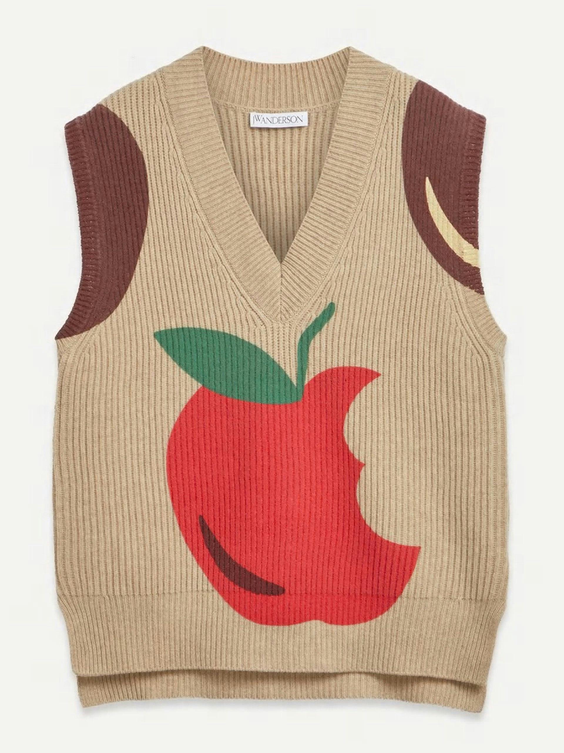 Knitted Apple vest