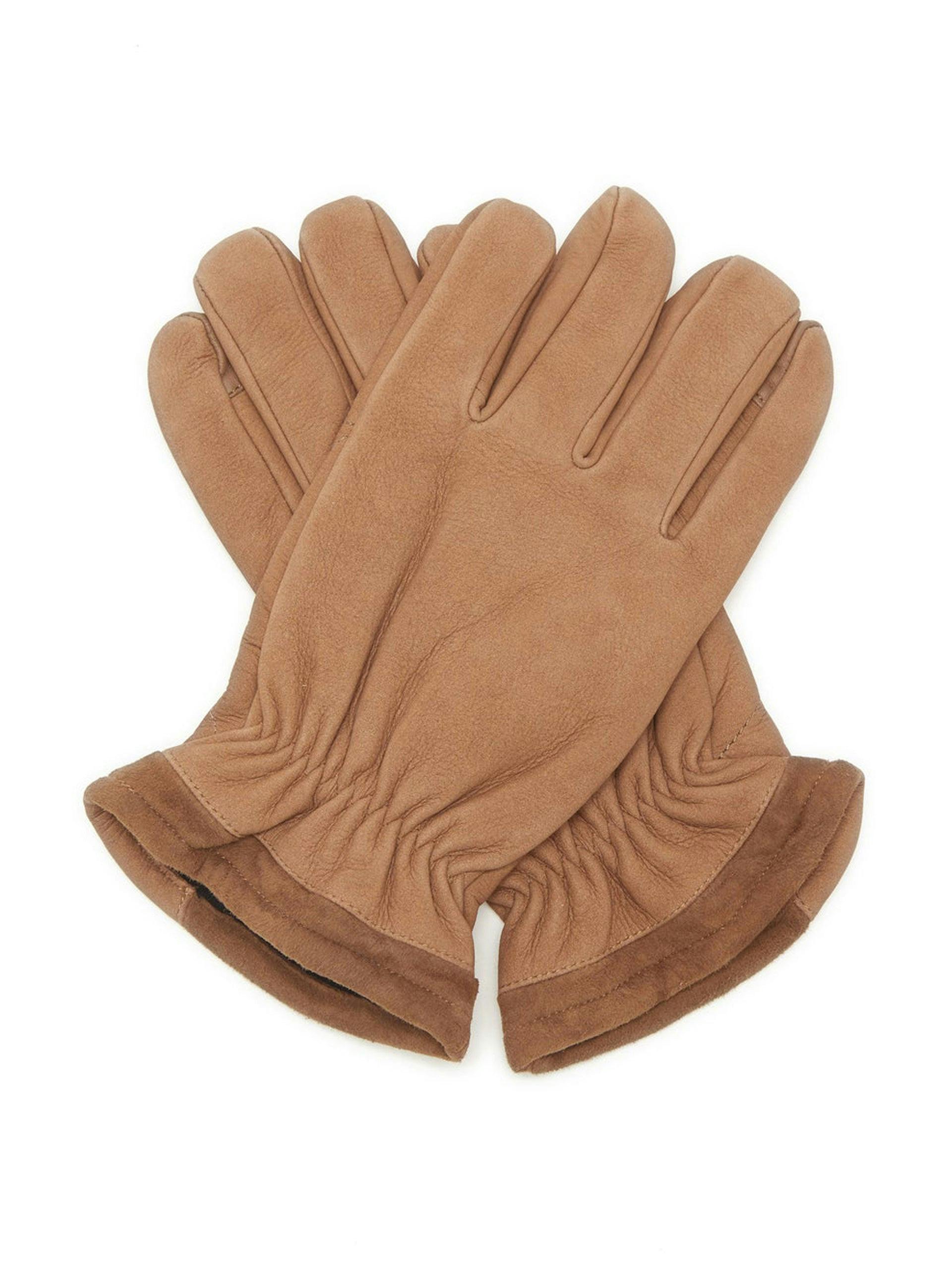 Farnham nubuck-leather touchscreen gloves