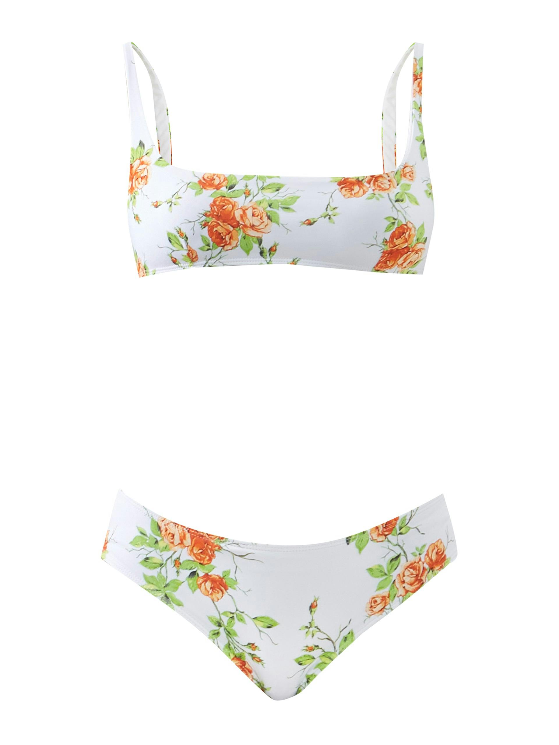 Bea floral-print bikini