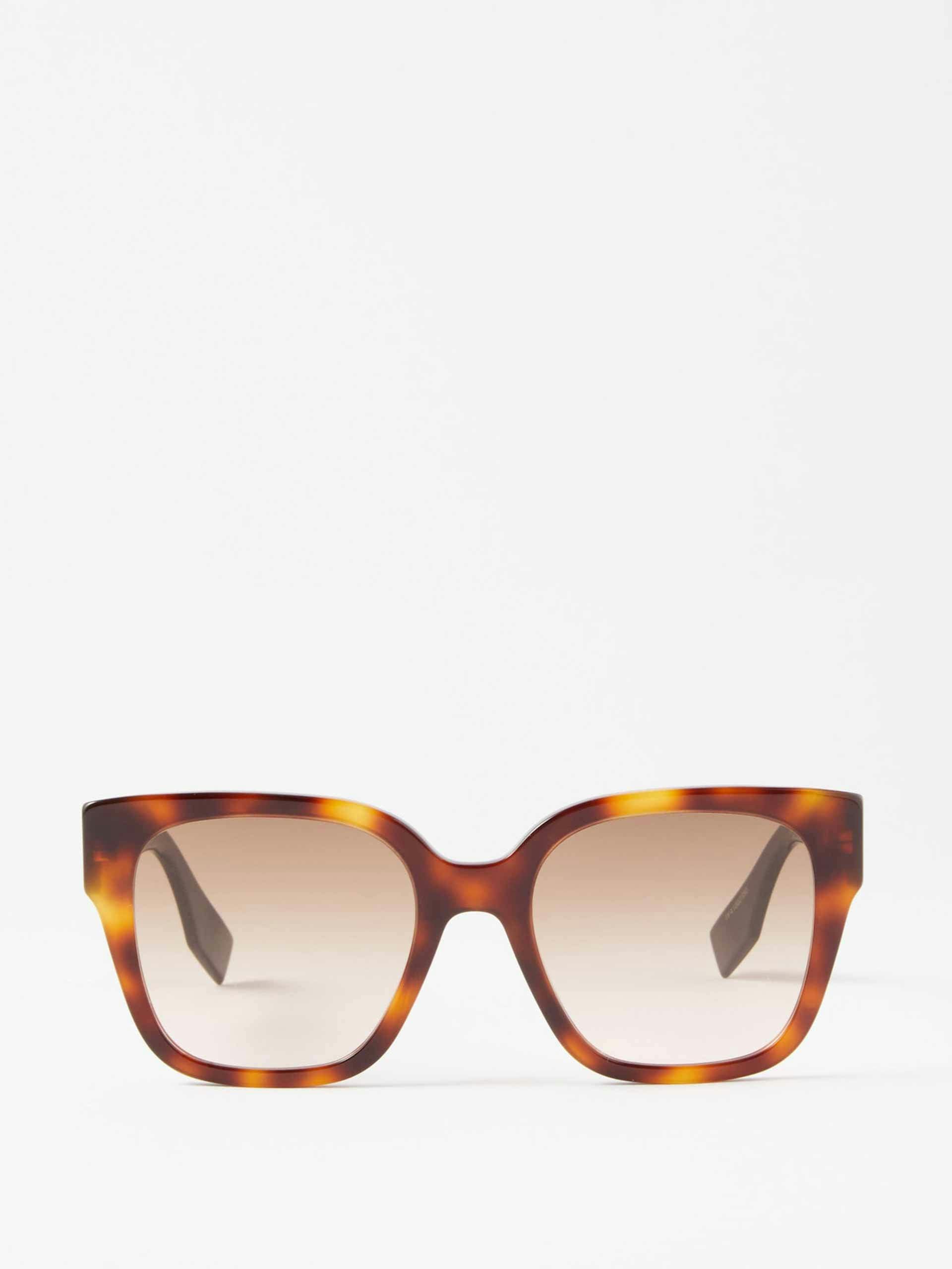 O’Lock oversized square acetate sunglasses