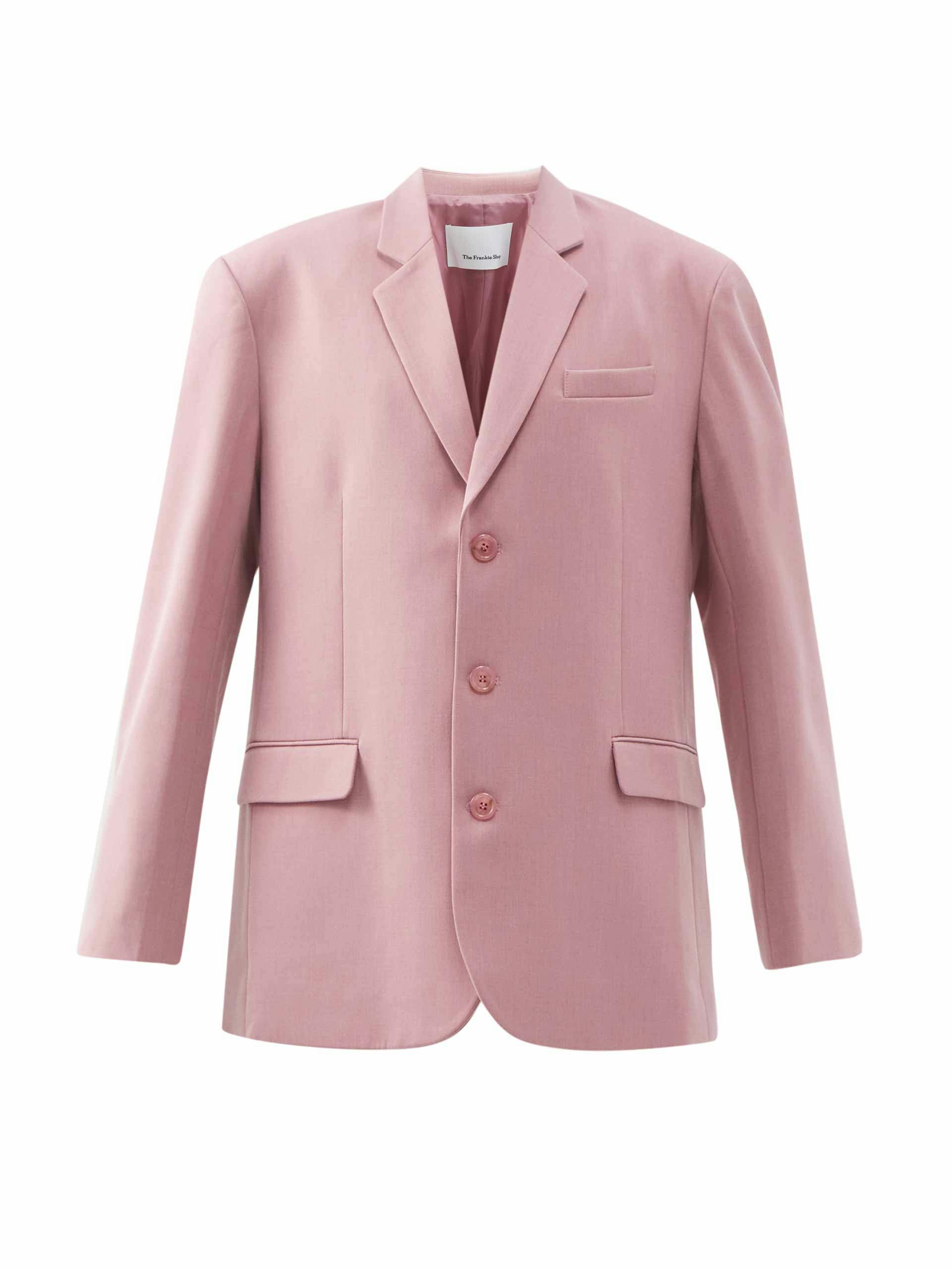 Pink blazer