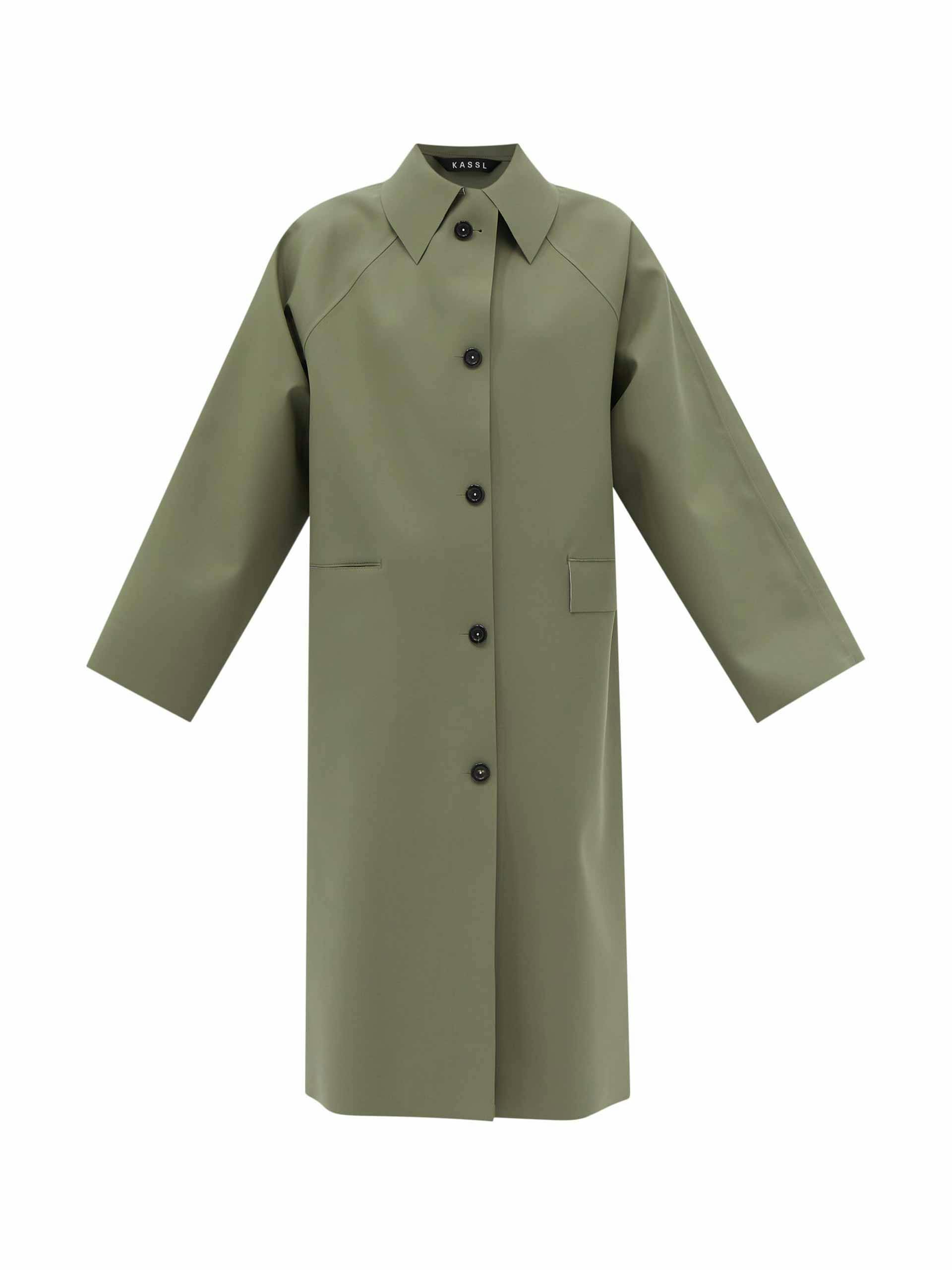 Original Below single-breasted rubber coat