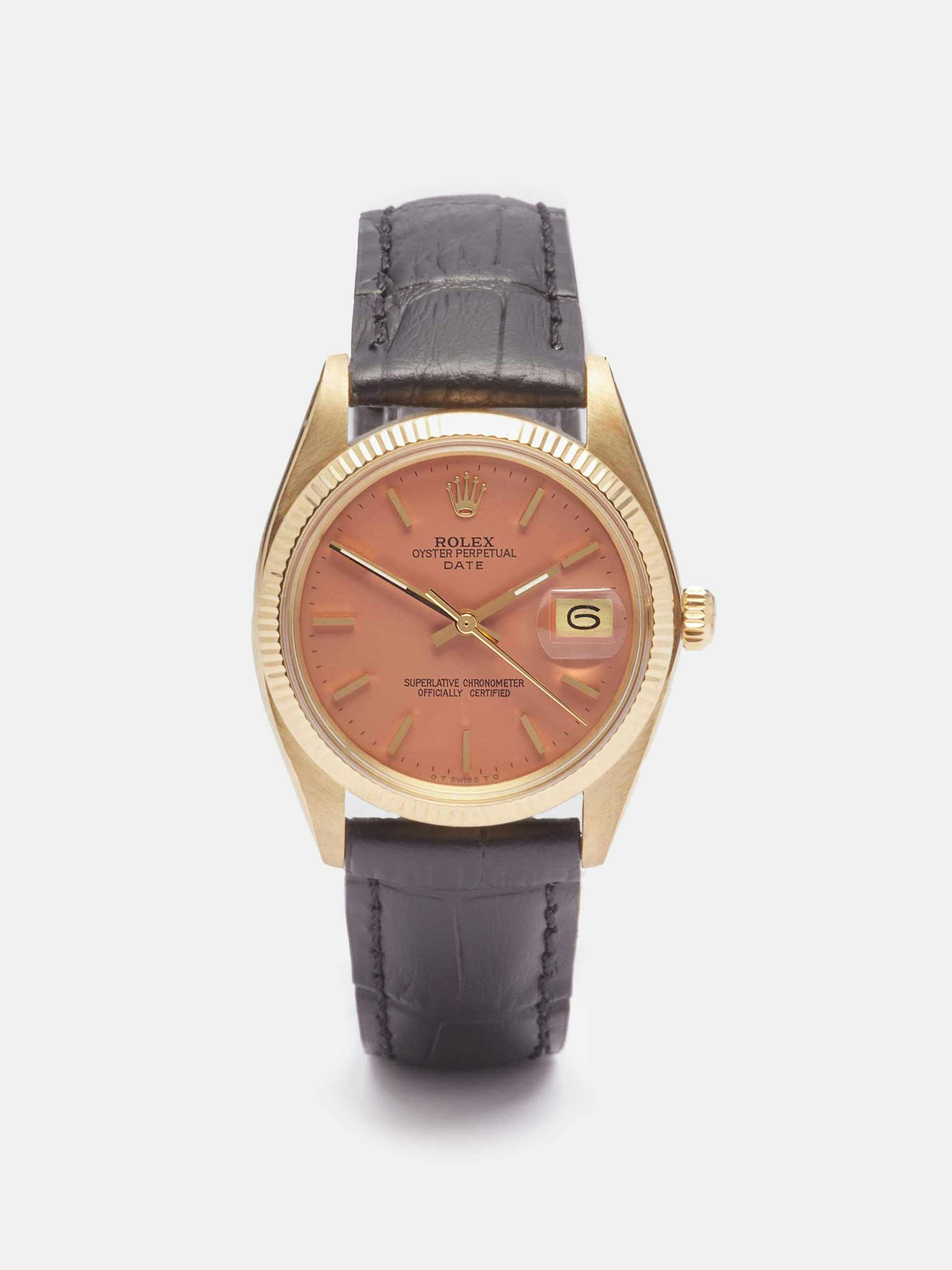 Vintage 18kt gold Rolex watch