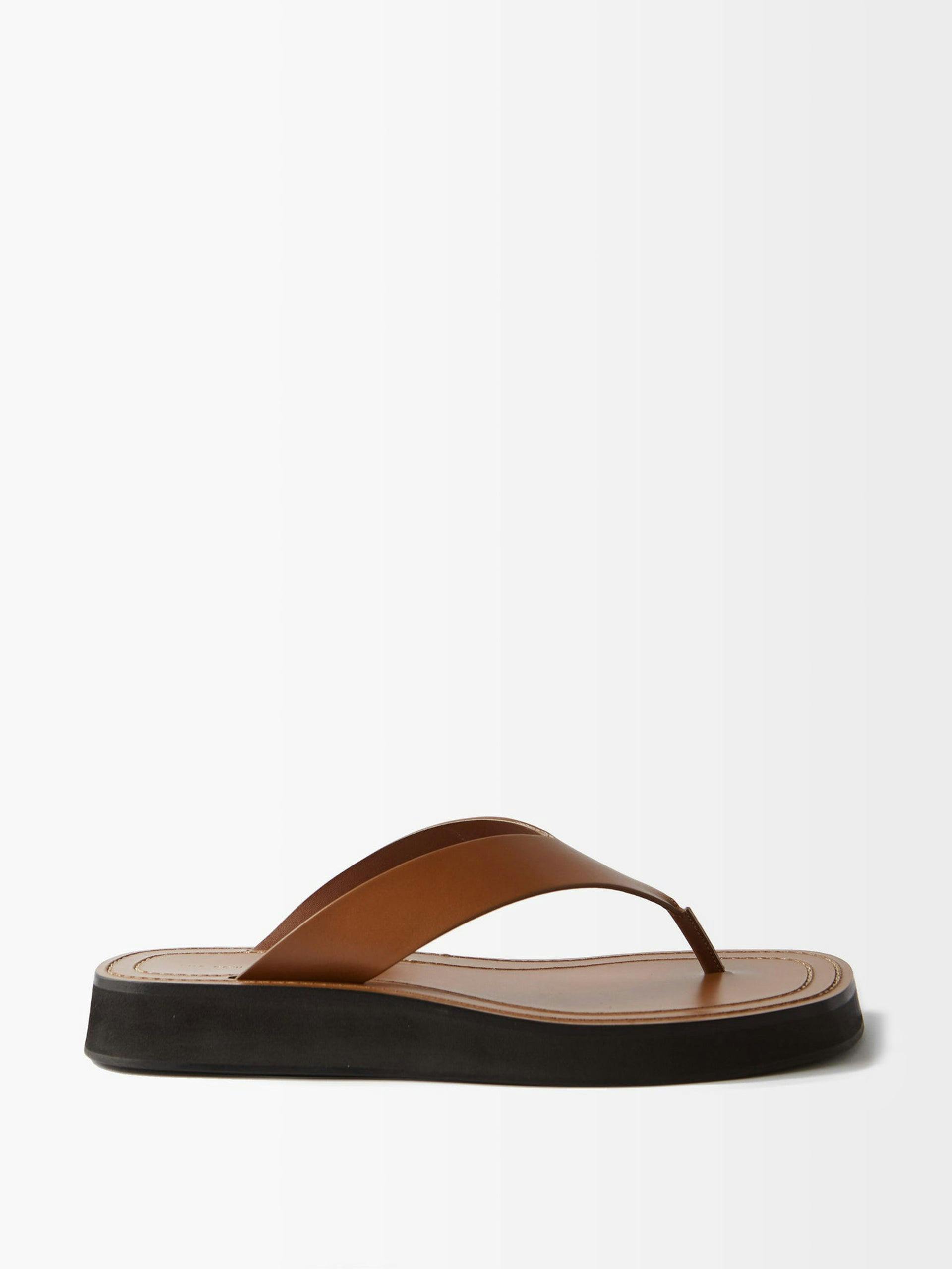 Ginza leather sandals