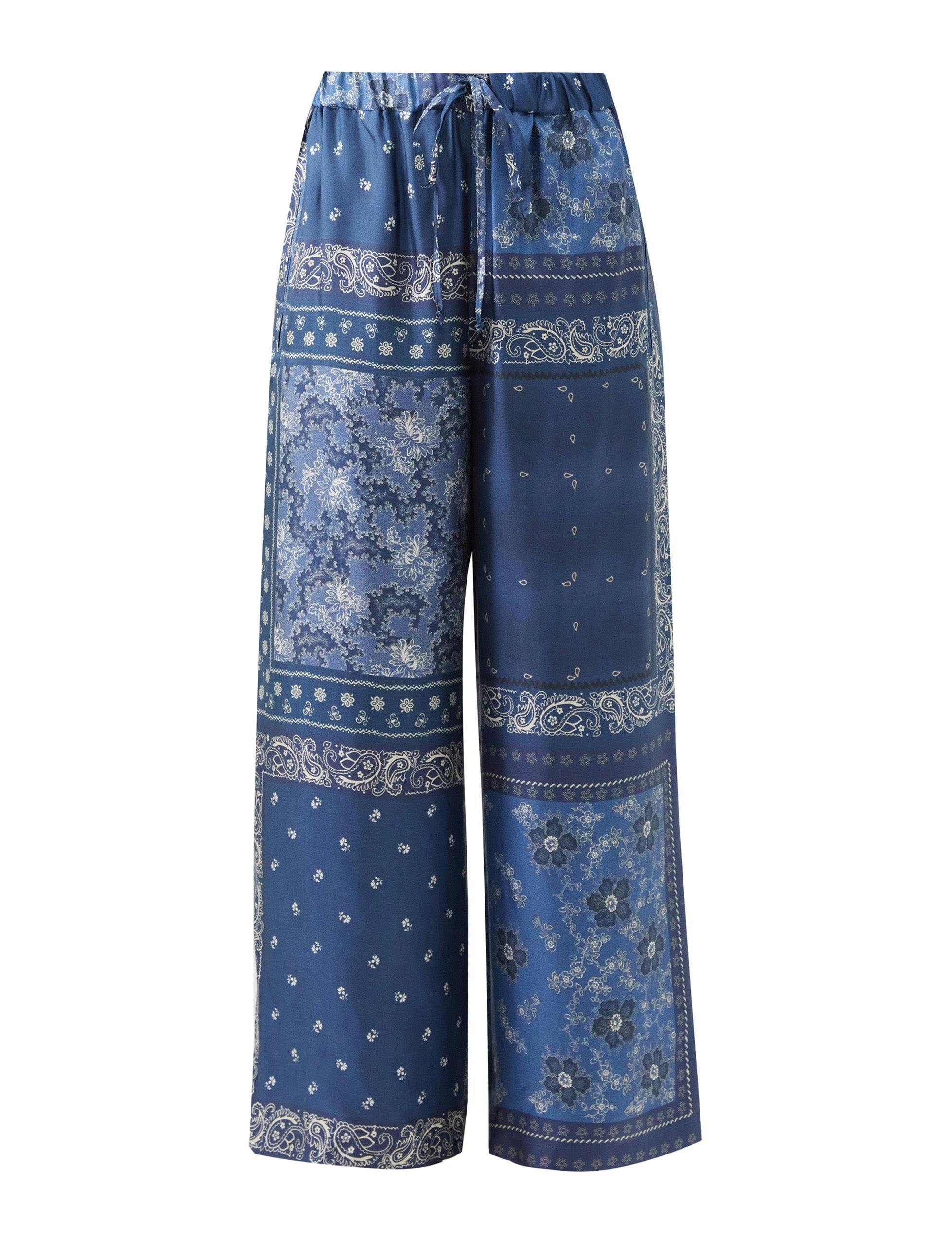 Blue Pomez trousers