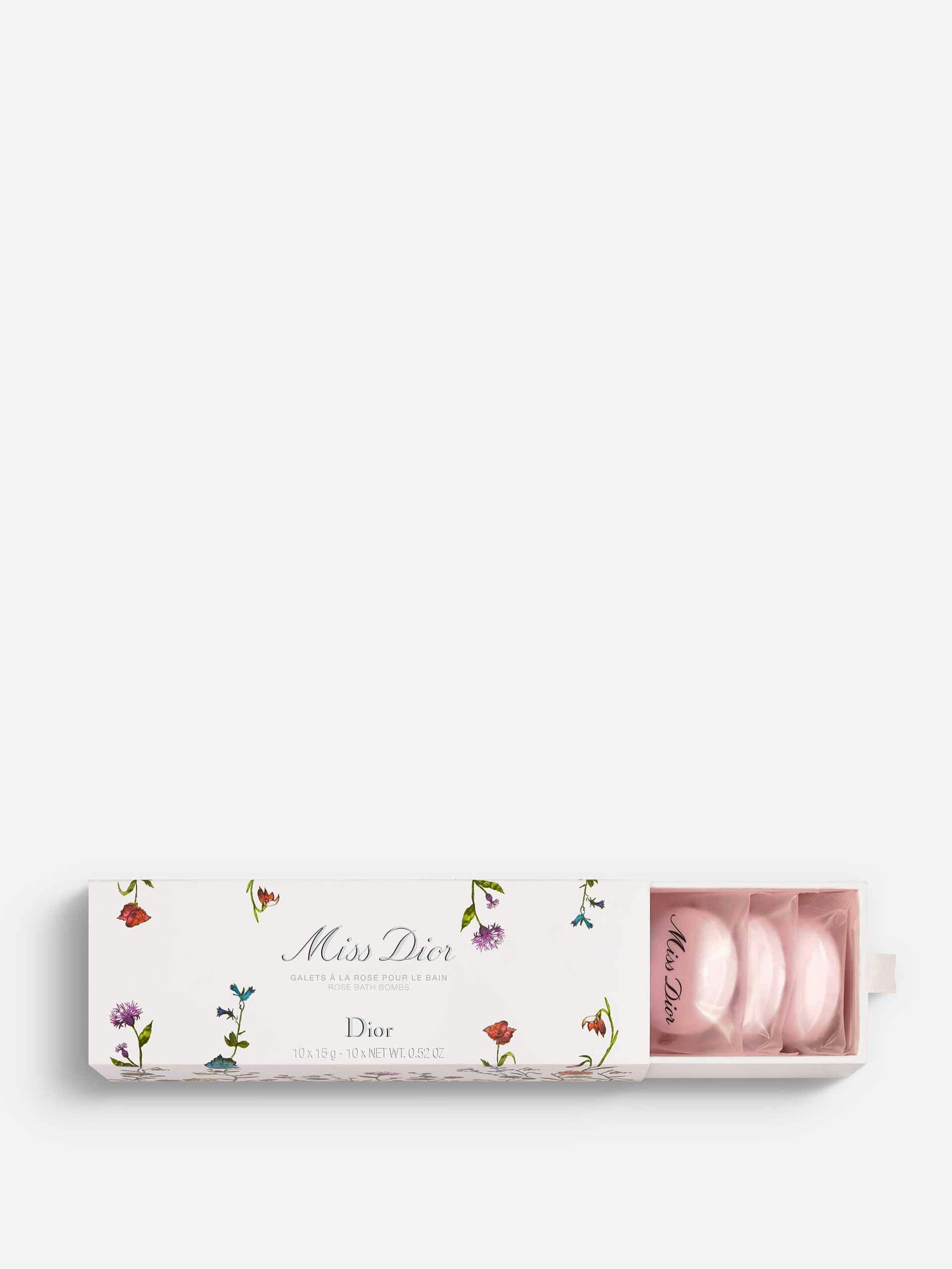 Miss Dior rose bath bombs (pack of 10)