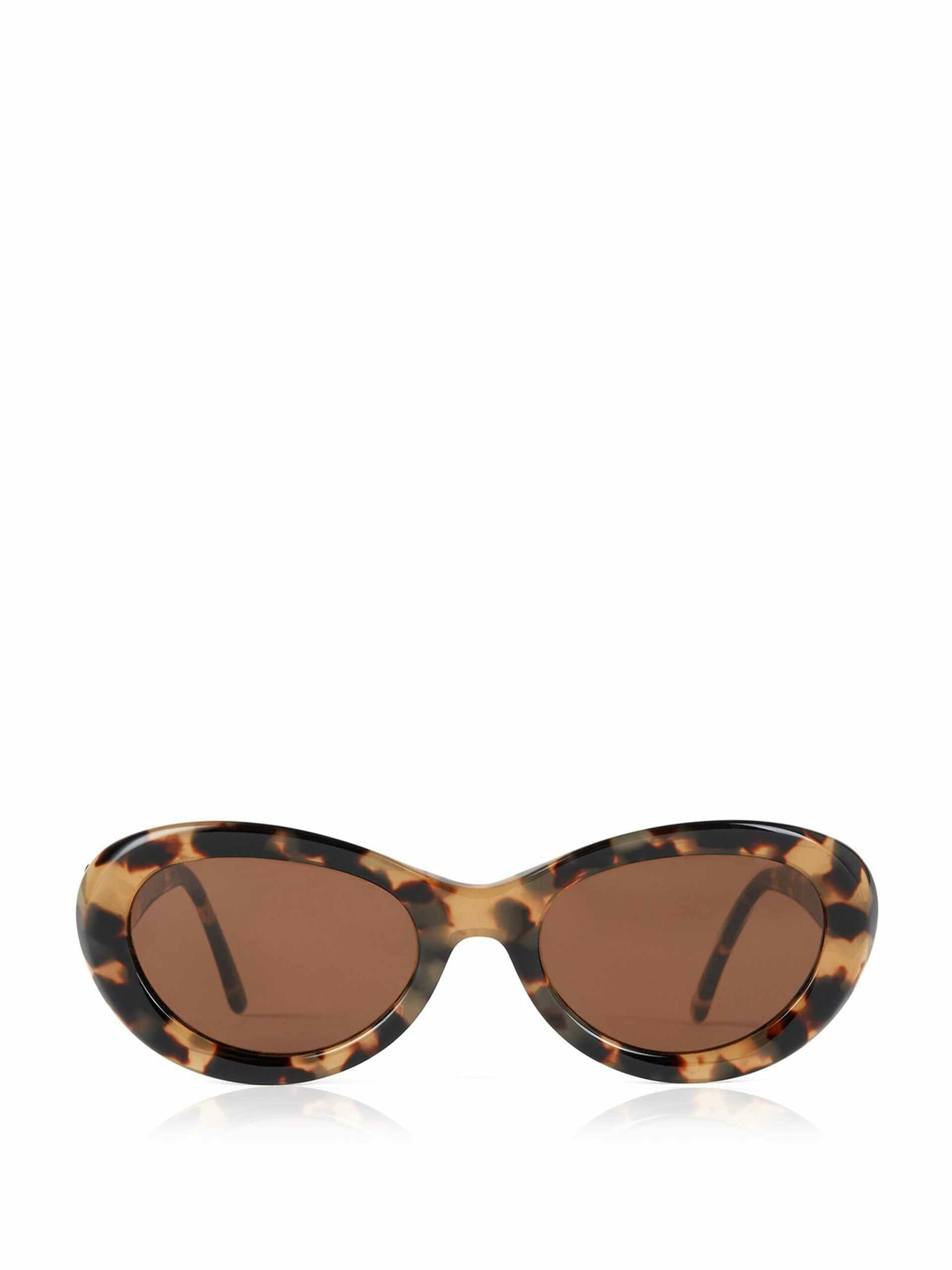 The Ovals round frame acetate sunglasses