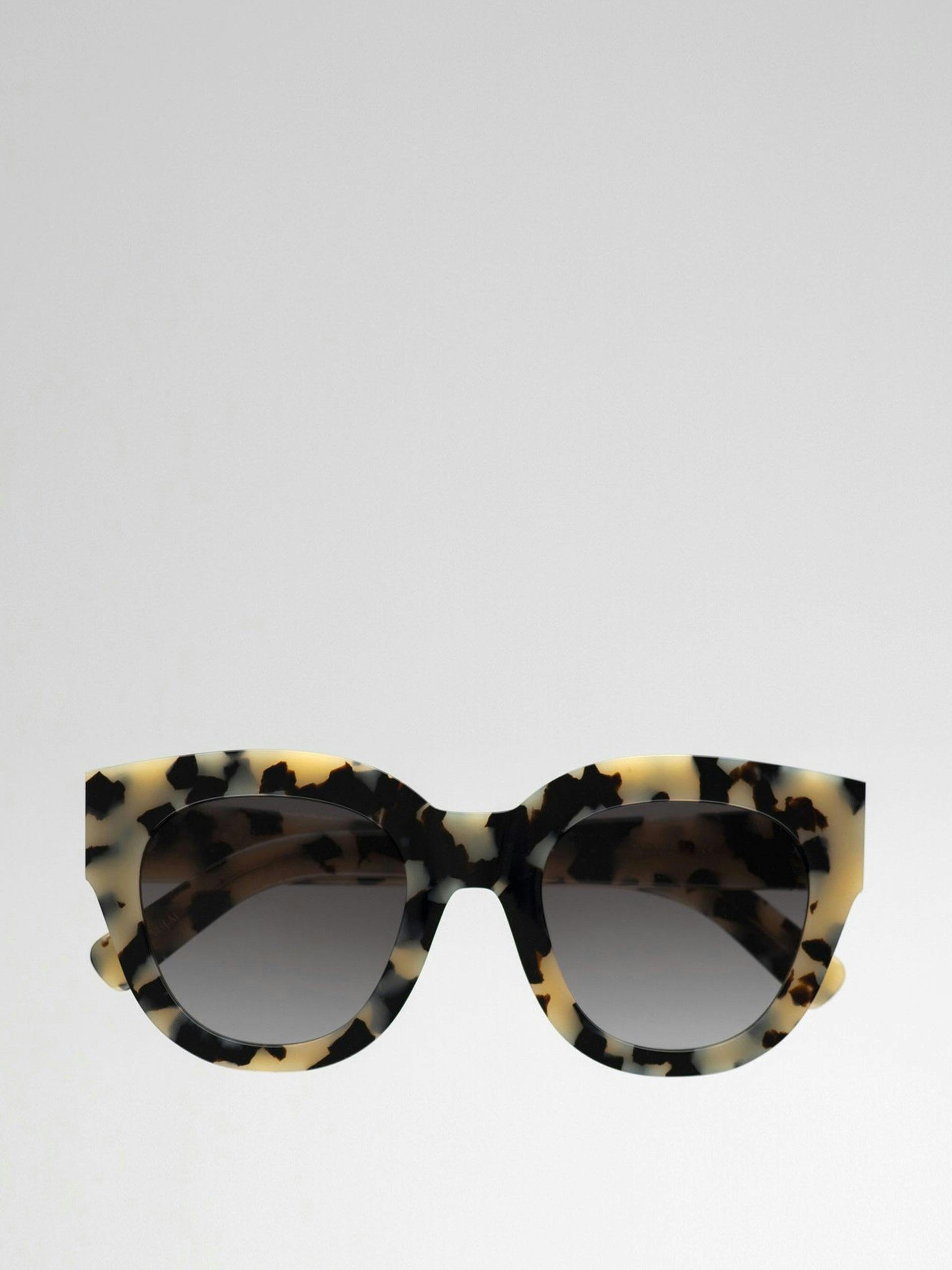 Cleo Black/White havana sunglasses