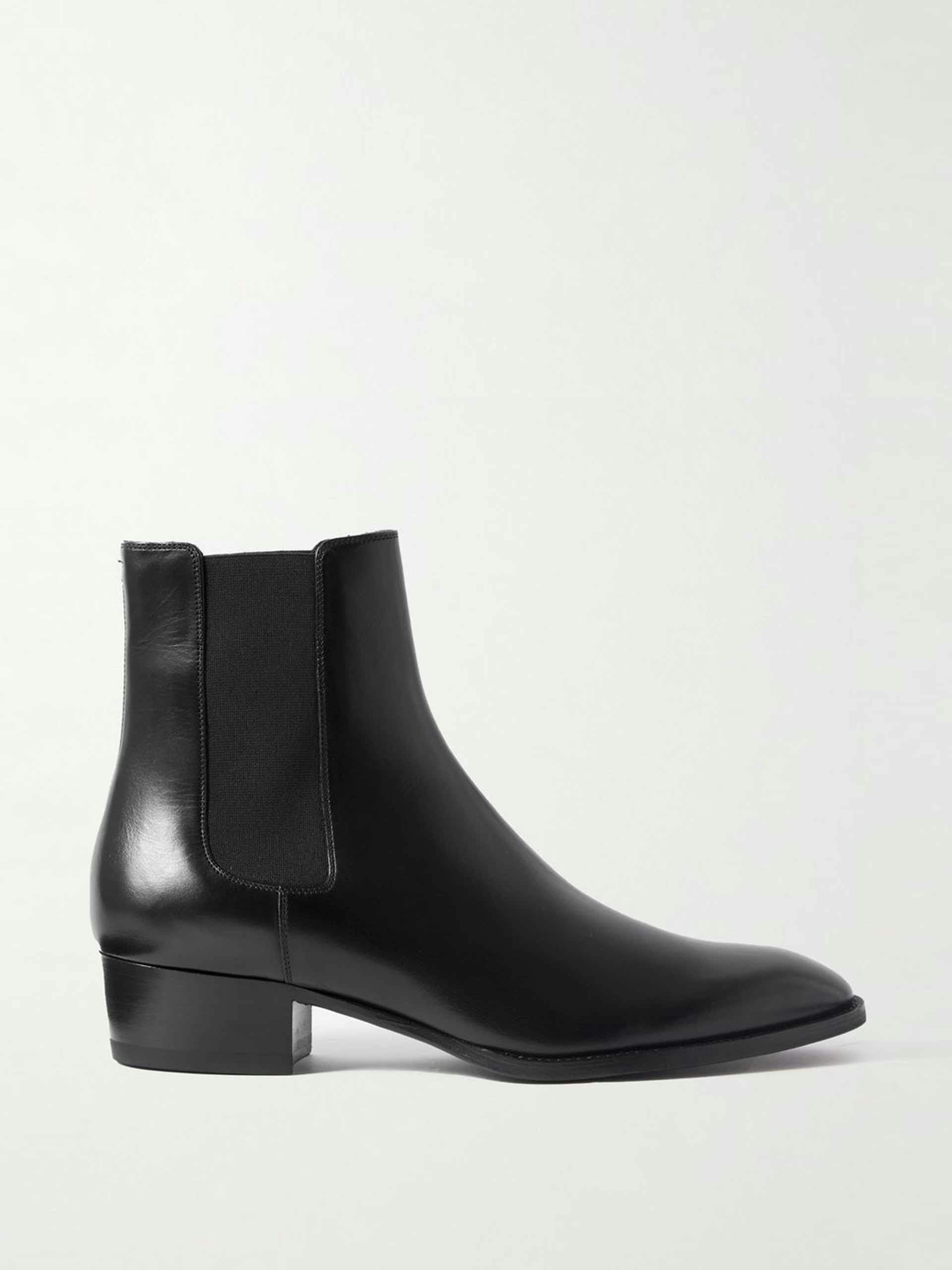 Leather Chelsea boots