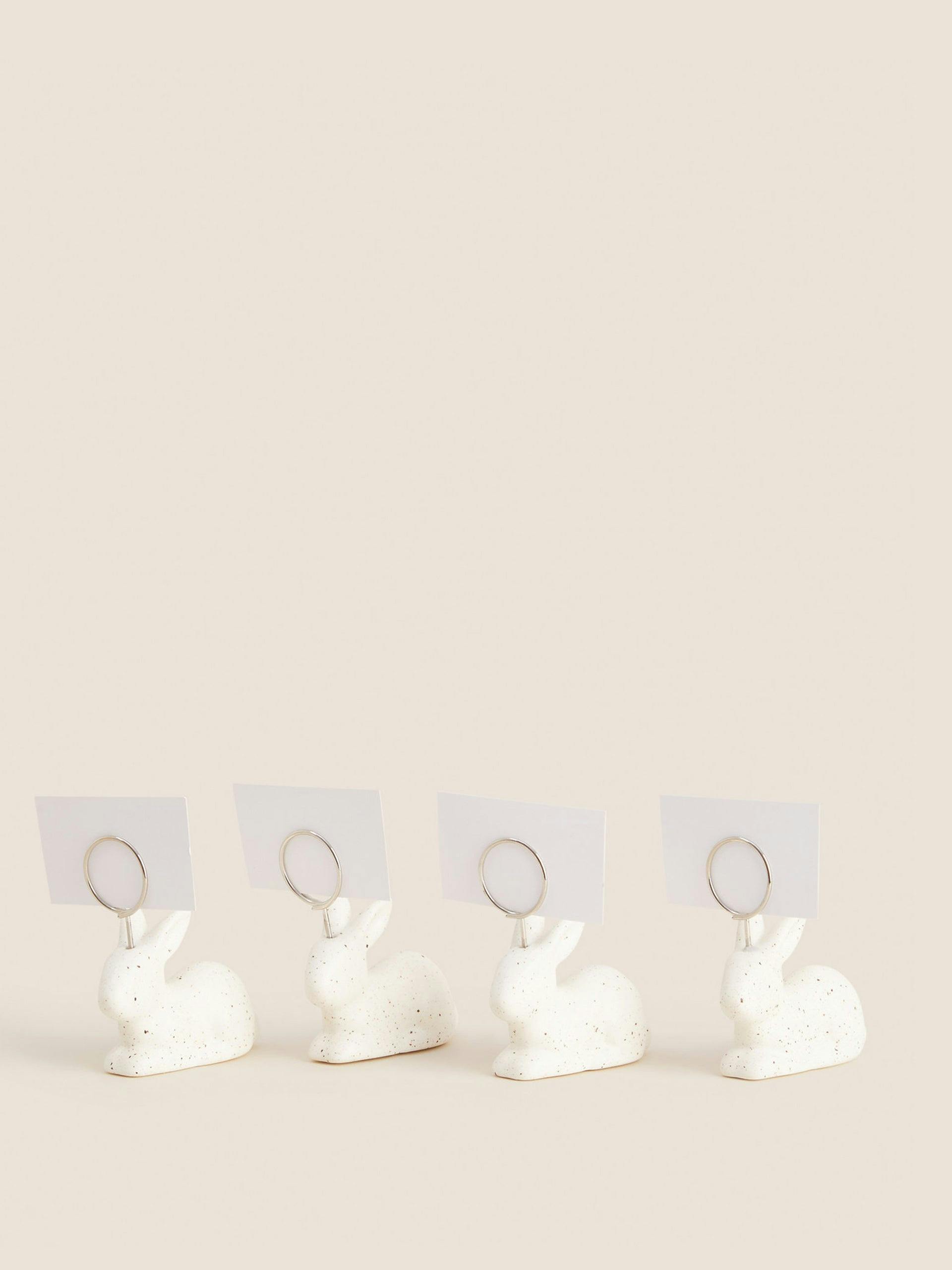 Bunny place holders (set of 4)