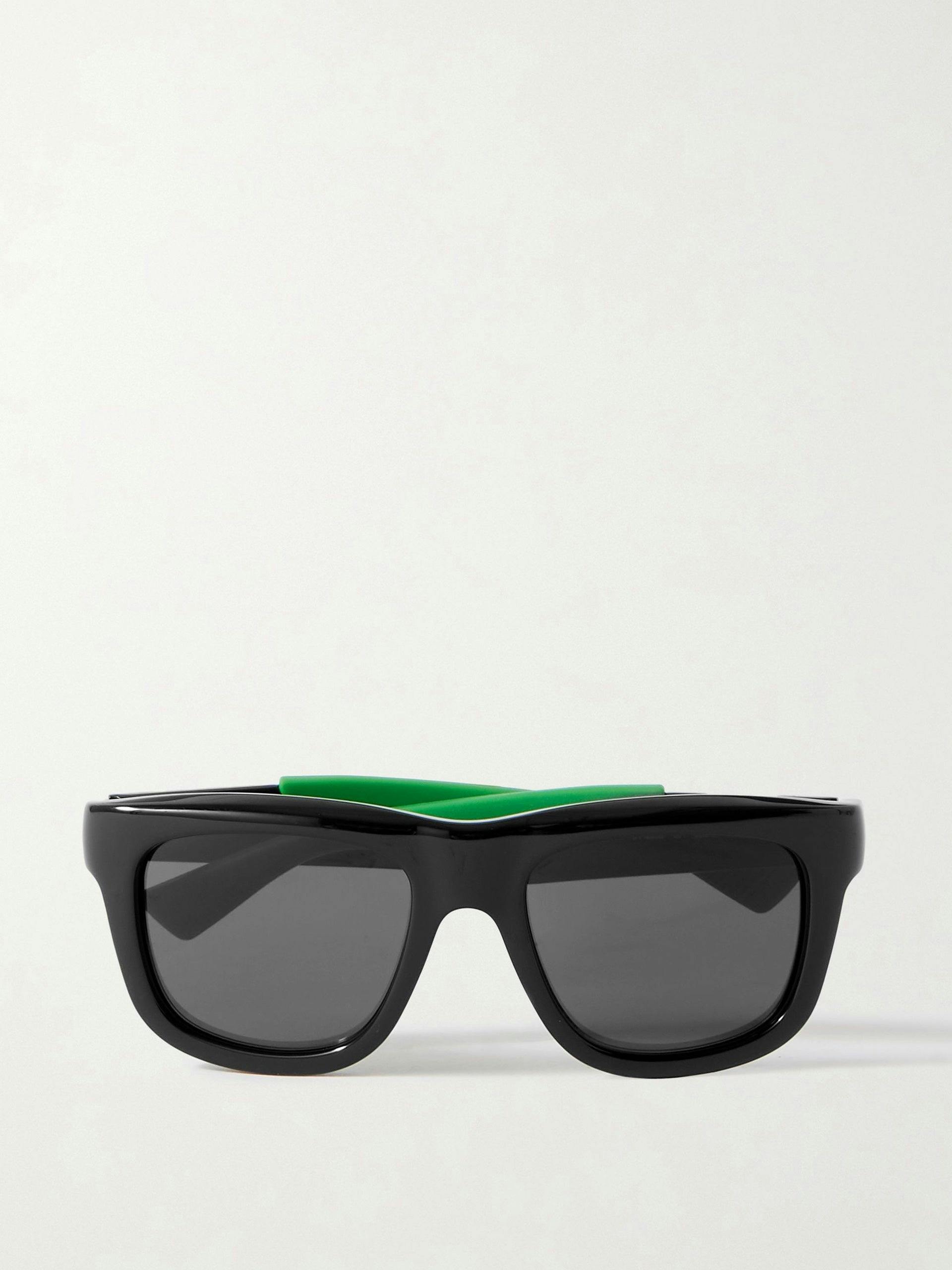 Black acetate sunglasses
