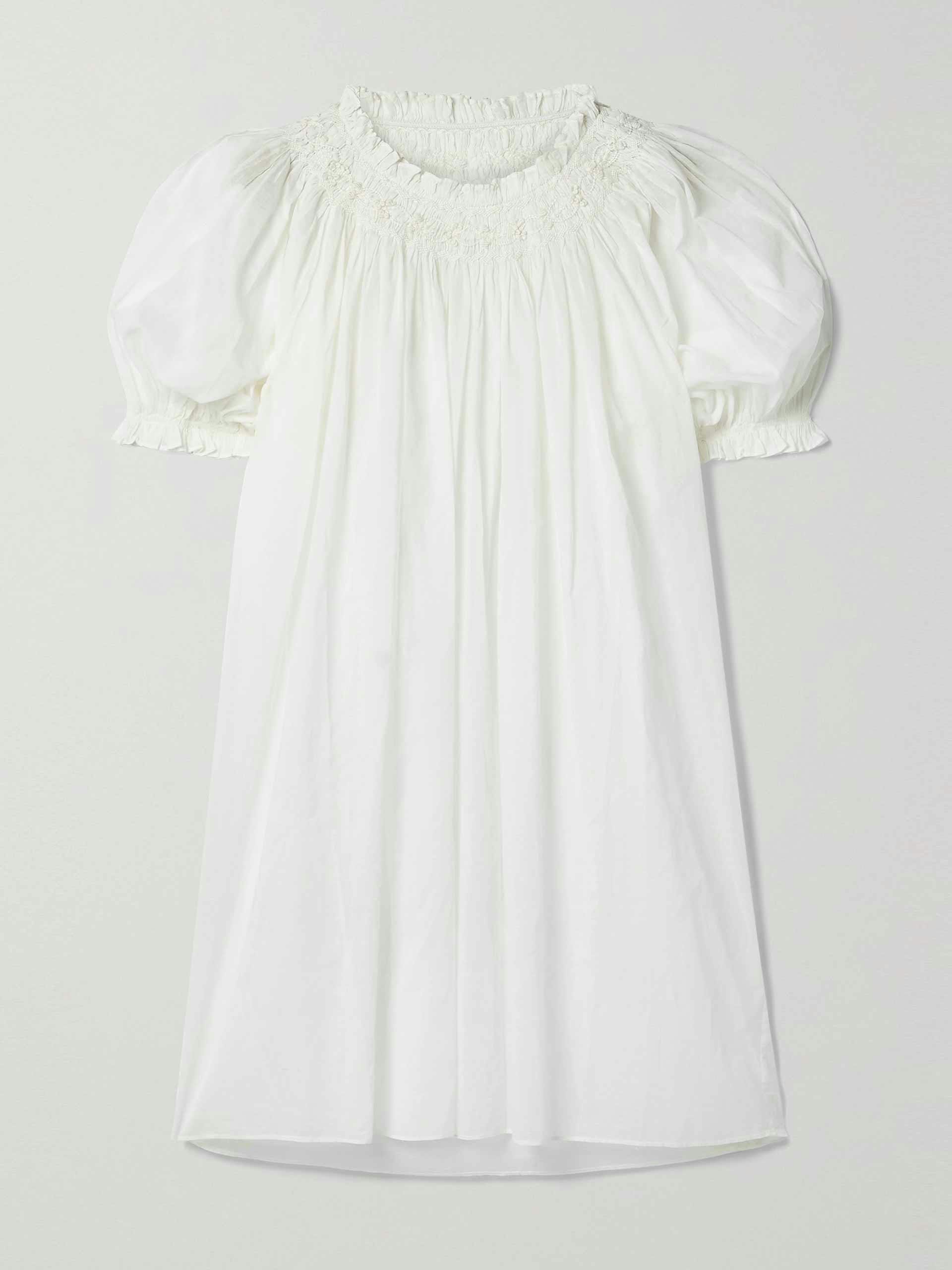 Organic cotton mini dress