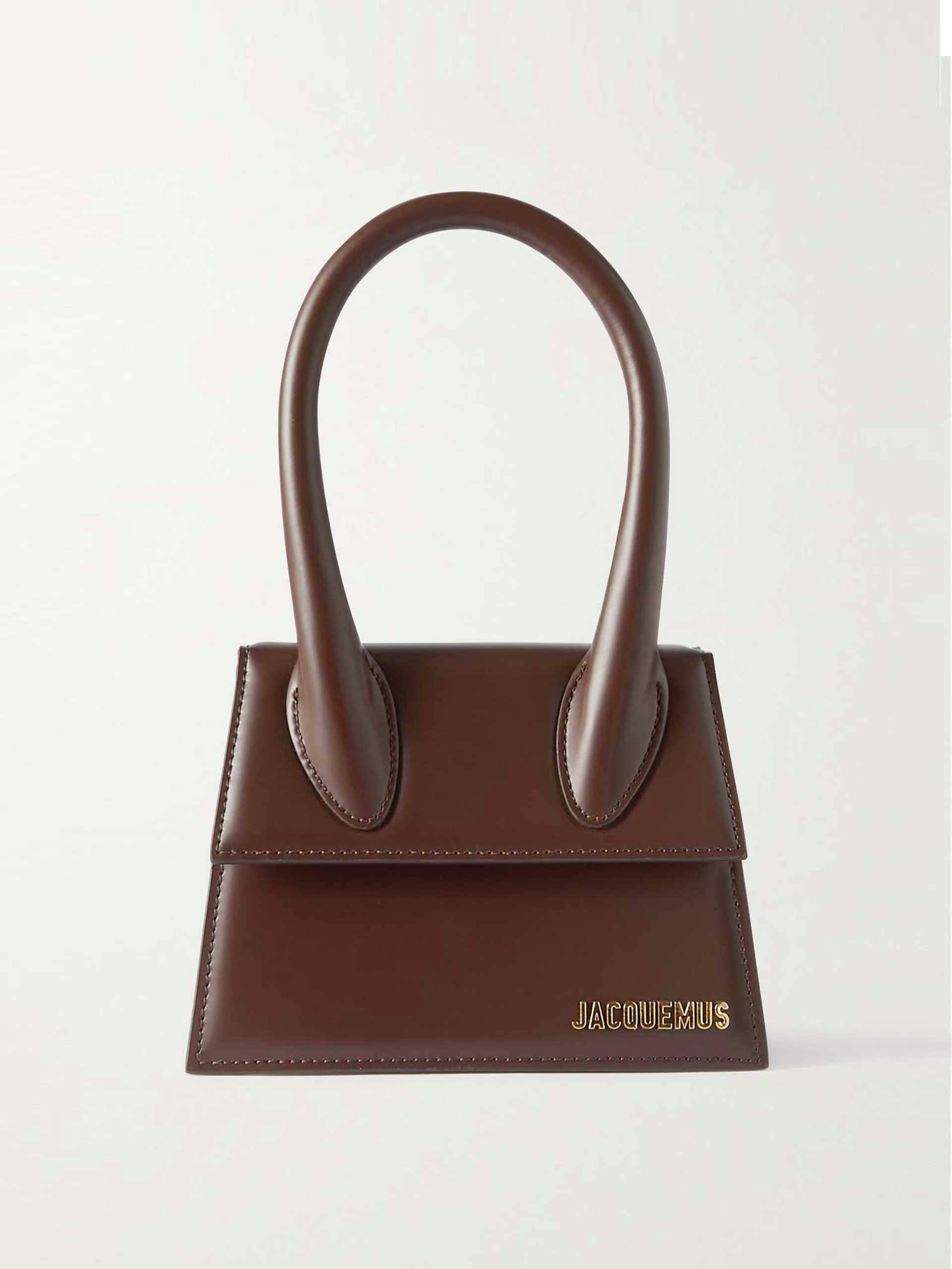 Le Chiquito brown leather tote