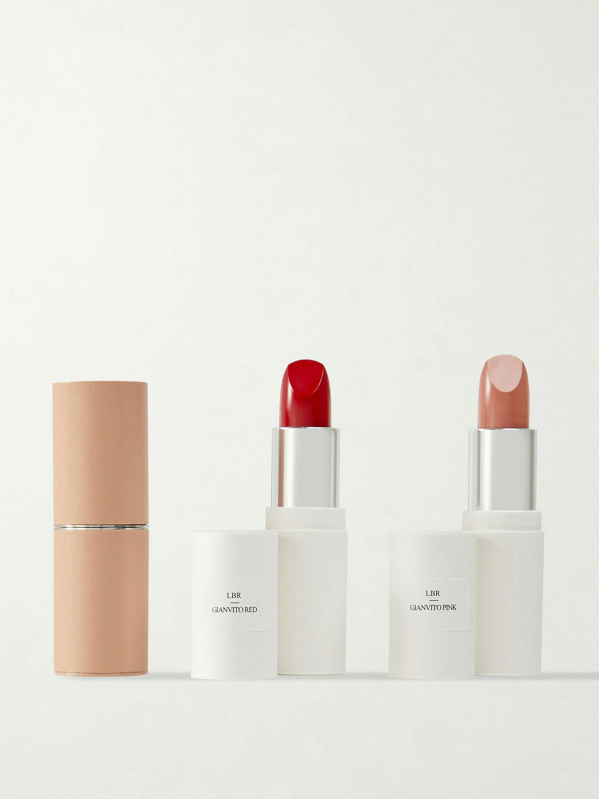 Pink lipstick set