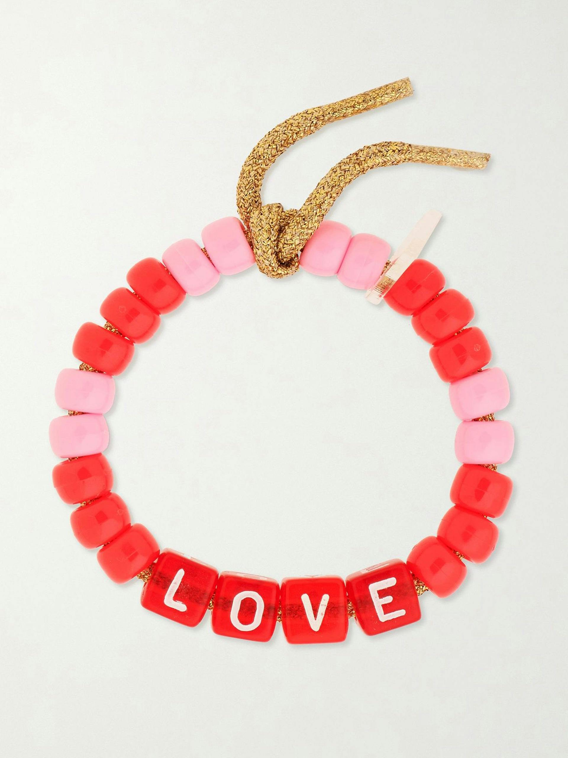 Love' beaded bracelet