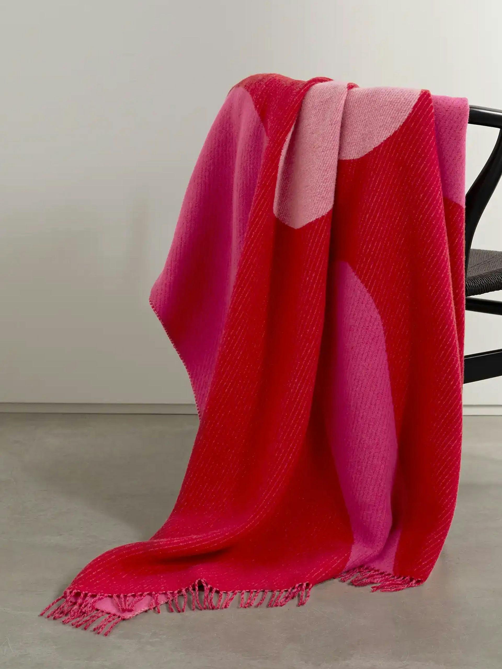 Olimpia Zagoni "Teenagers from Mars” wool and cashmere-blend blanket