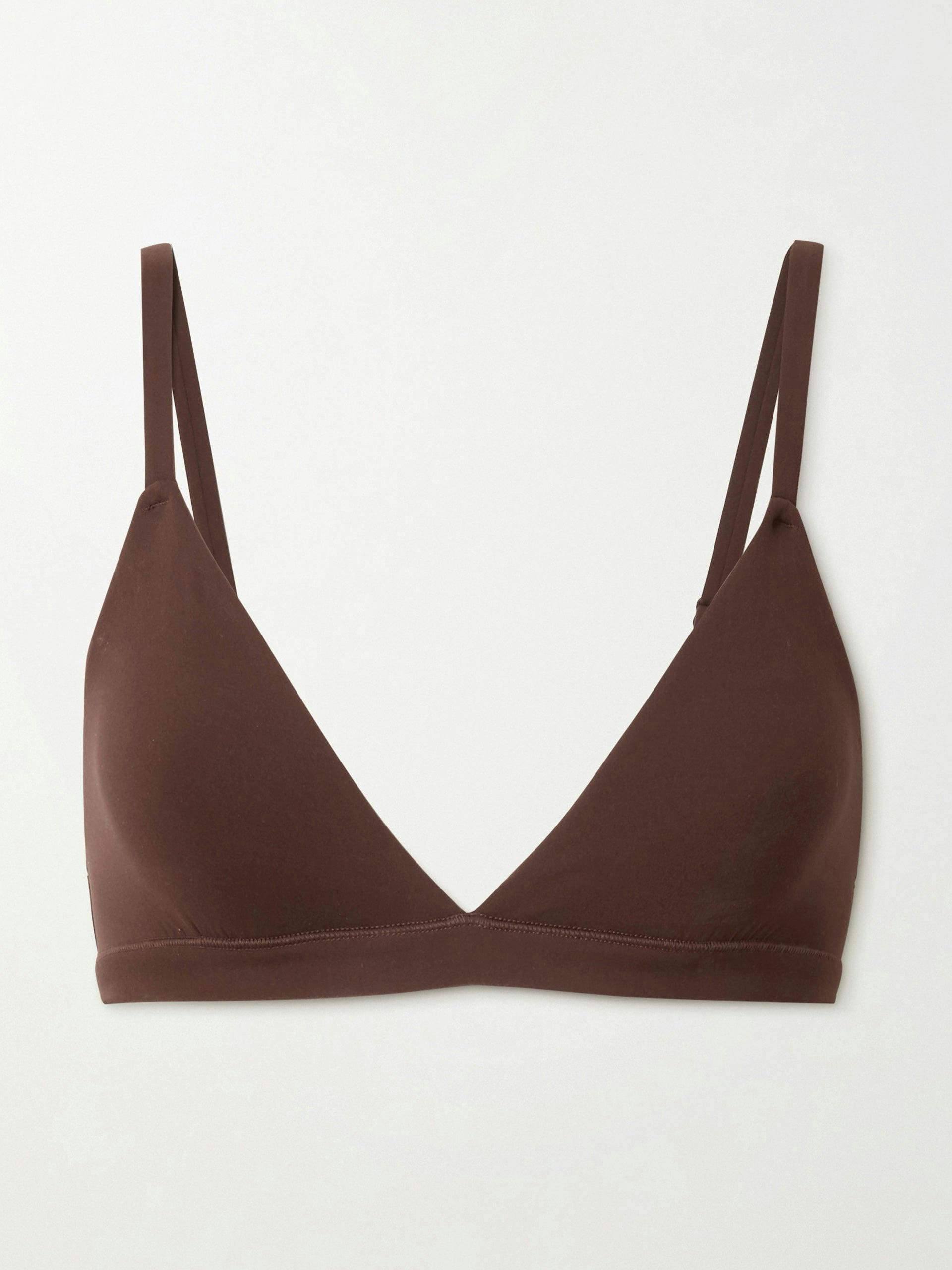 Cocoa Fits Everybody triangle bralette
