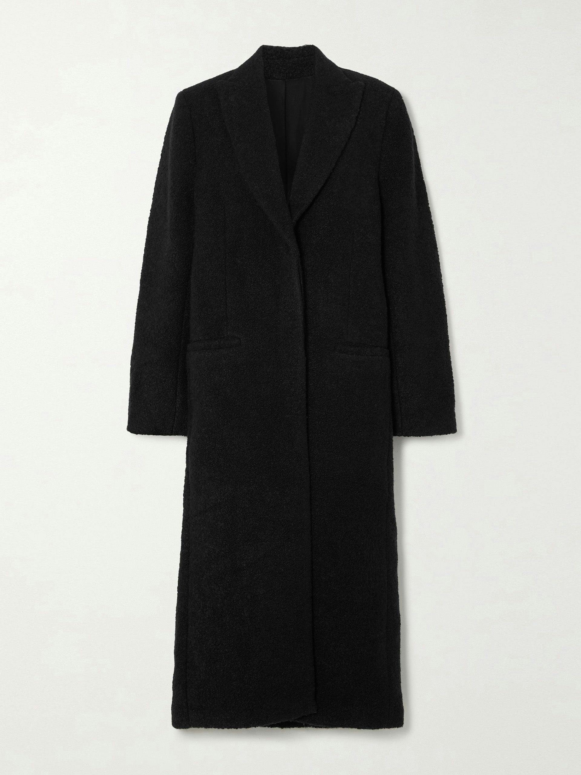 Bouclé coat