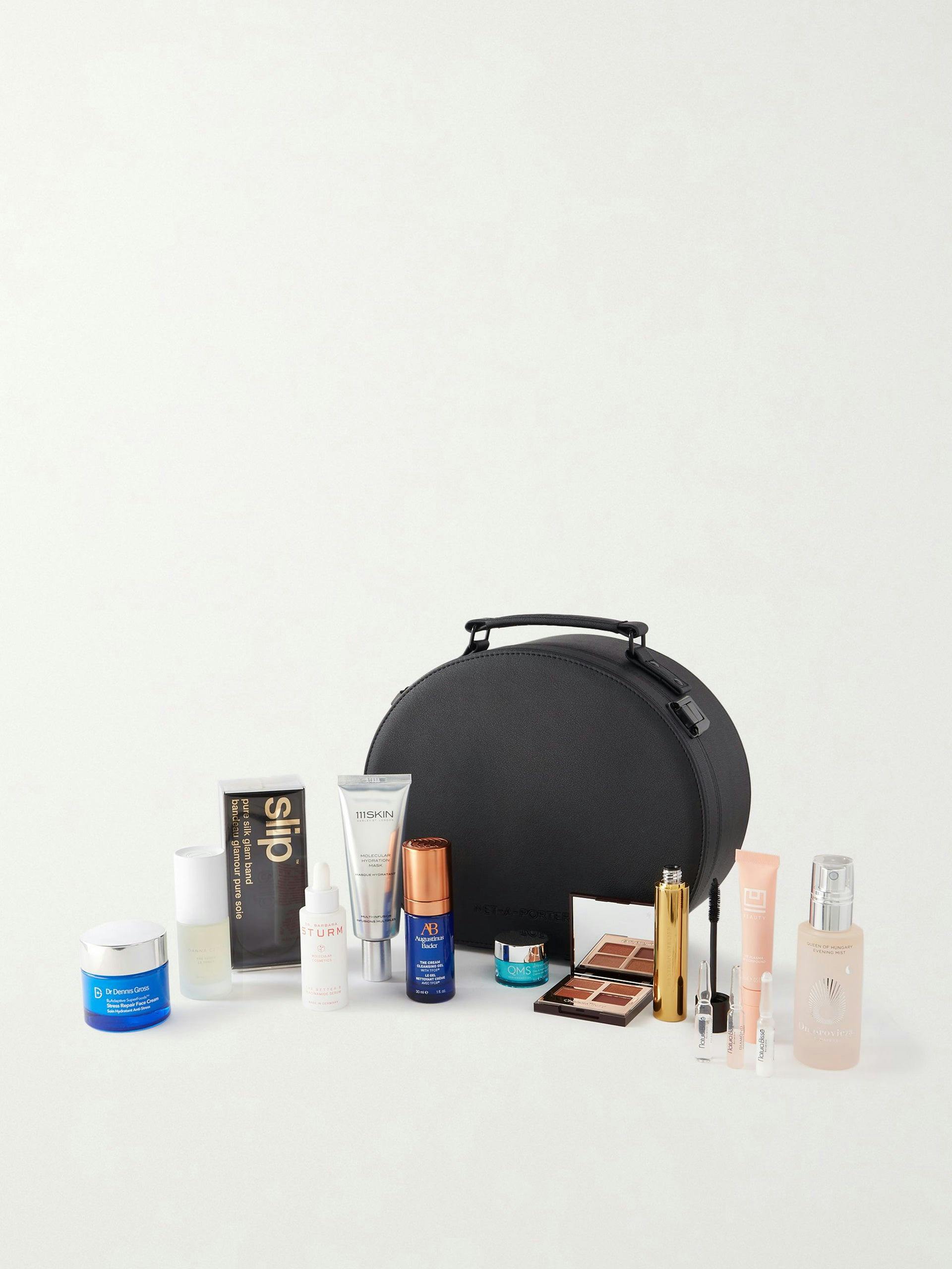 Vanity case Including beauty products