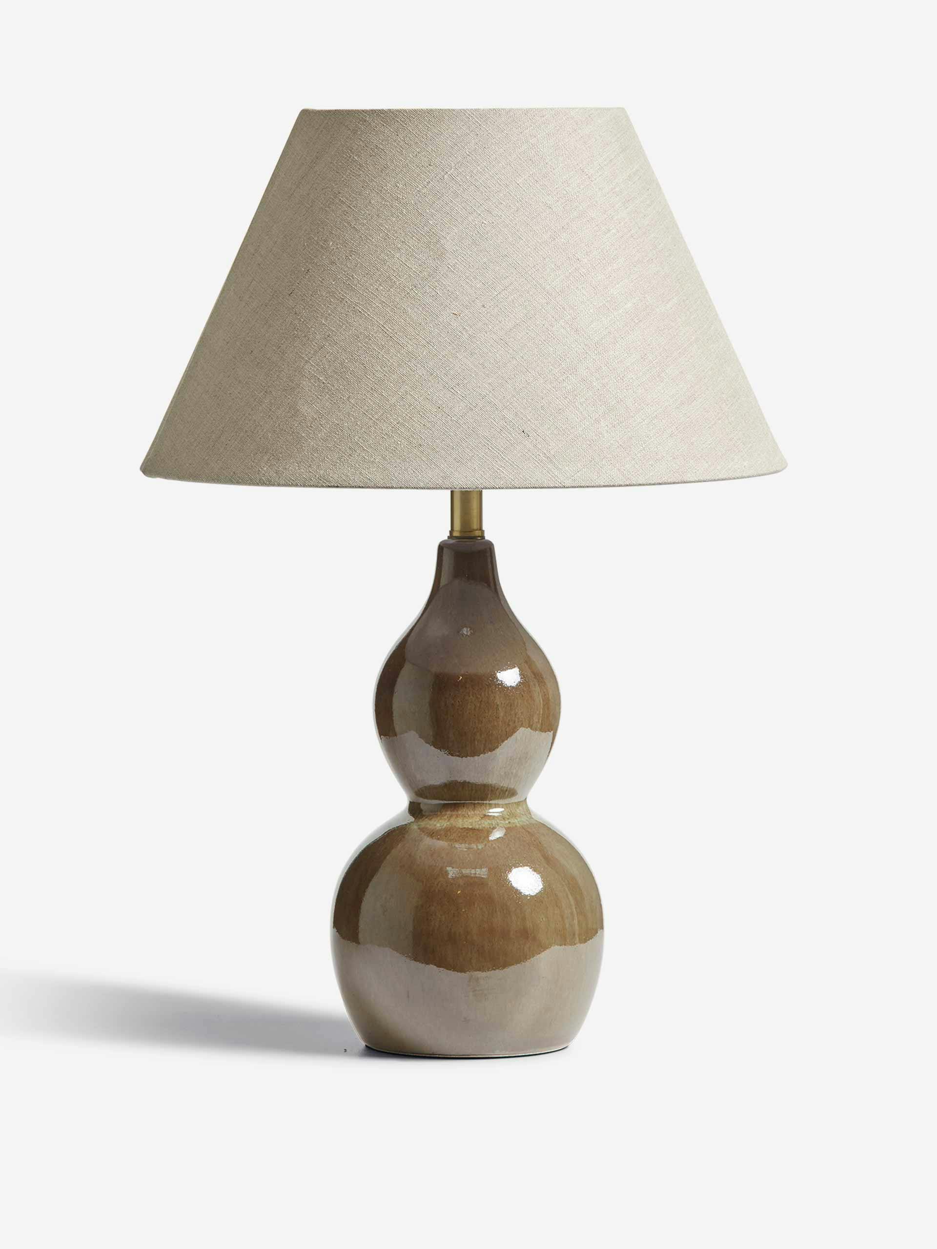 Curved table lamp