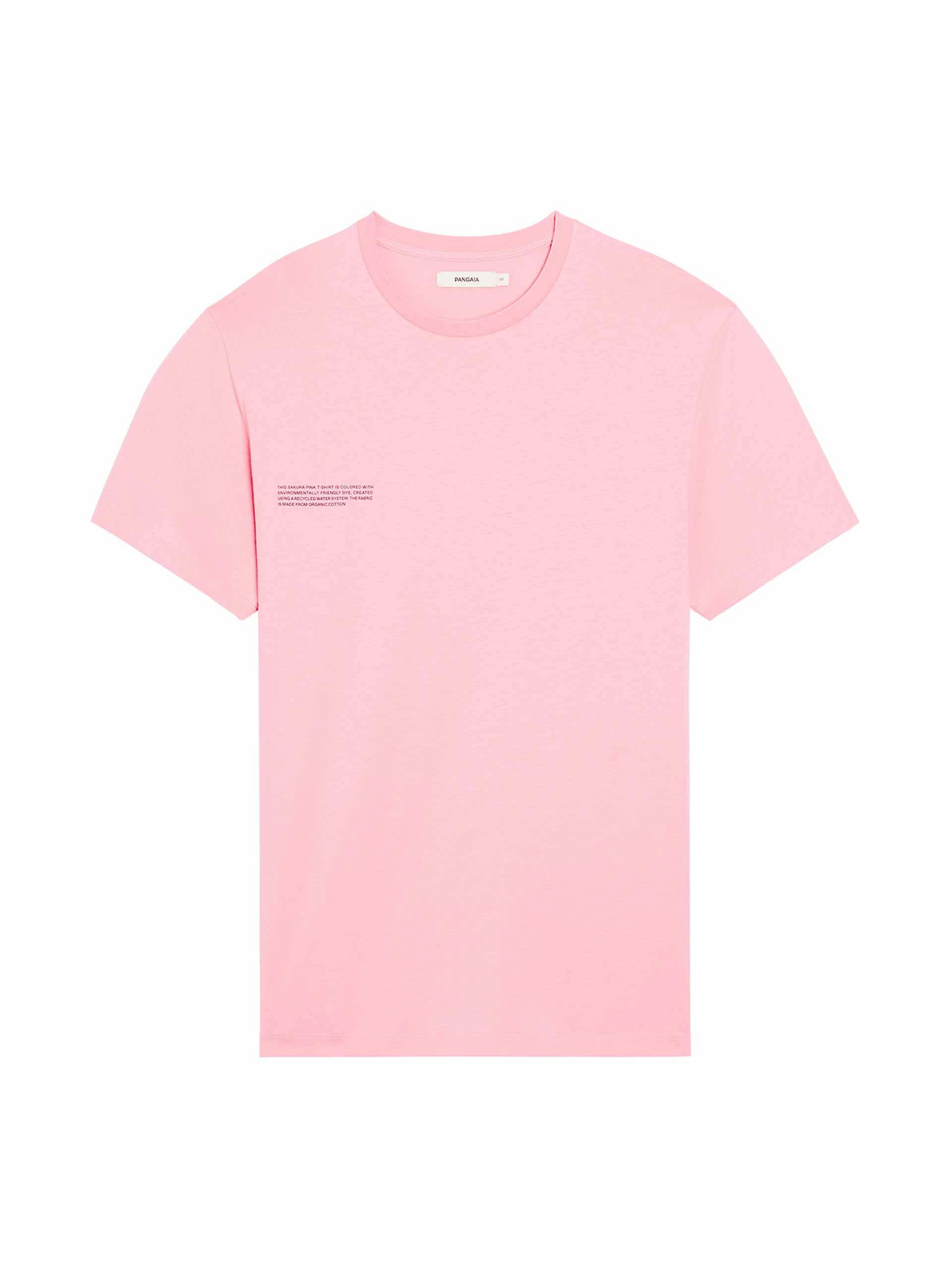 Pink organic t-shirt