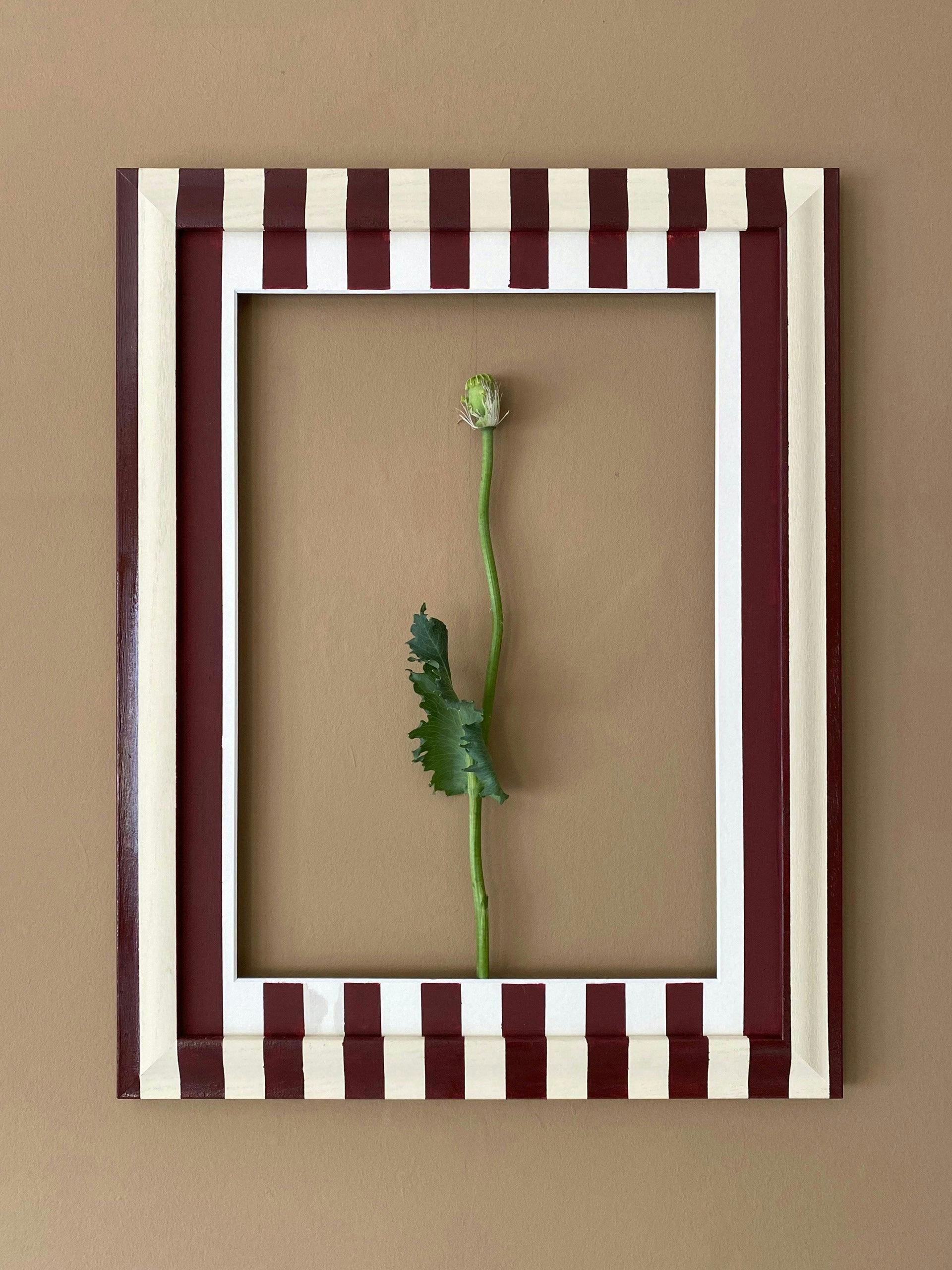 Hand-painted wooden frame