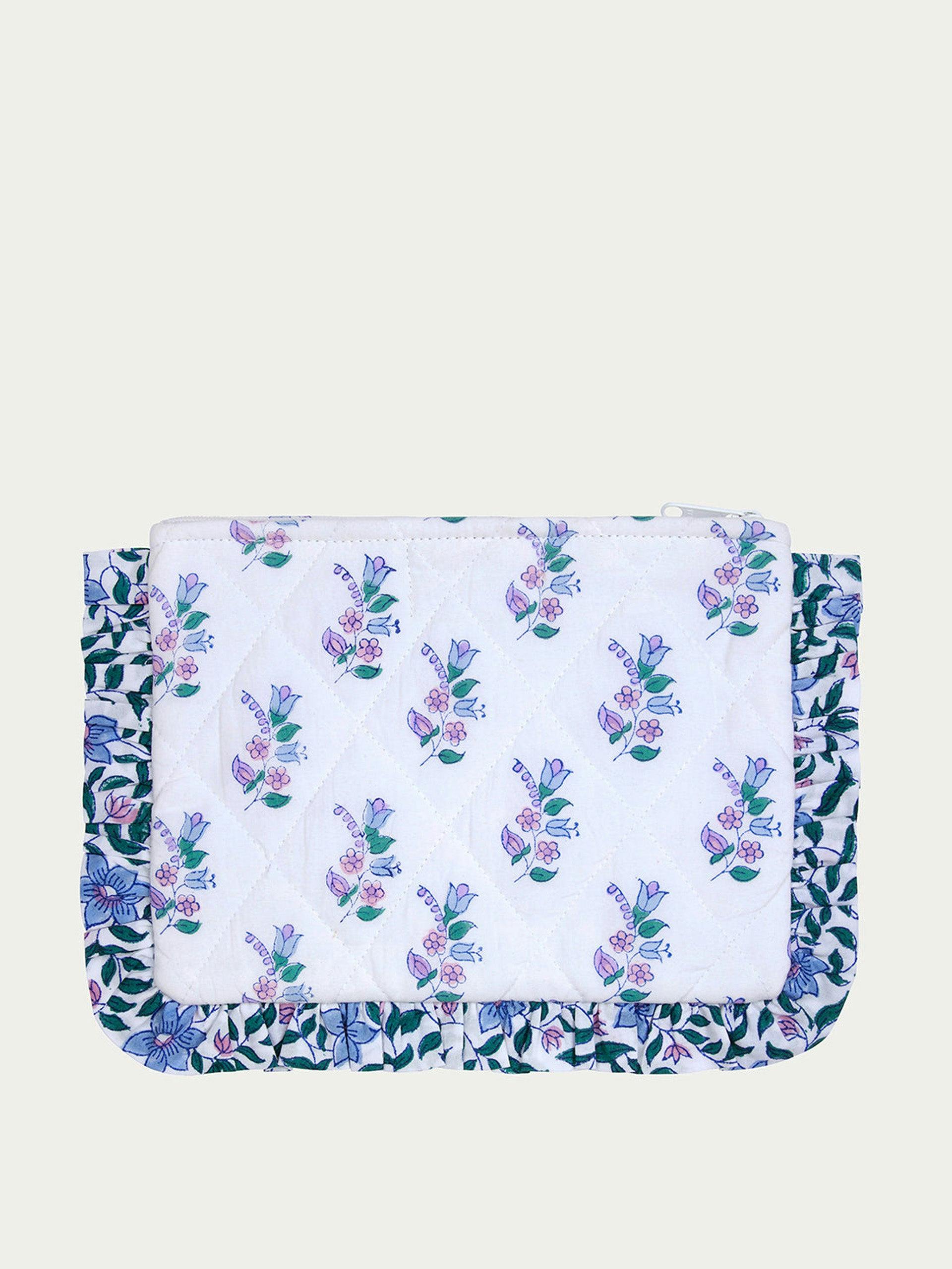 Lavender bouquet pouch