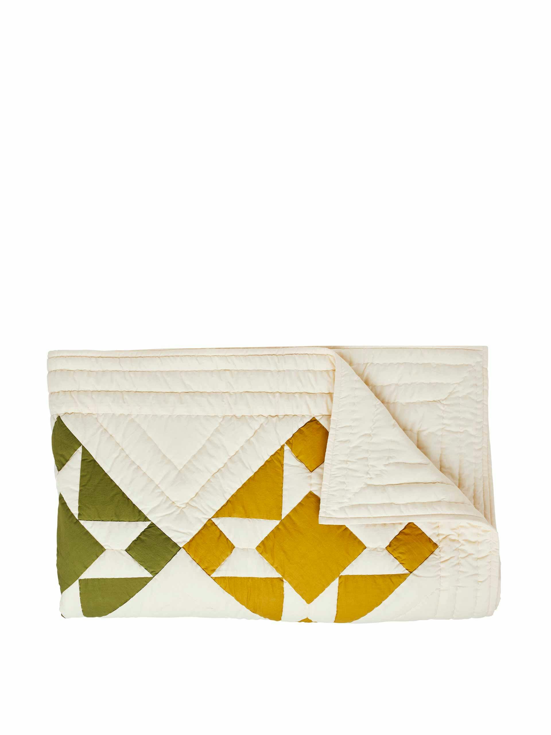 Cotton patchwork quilt