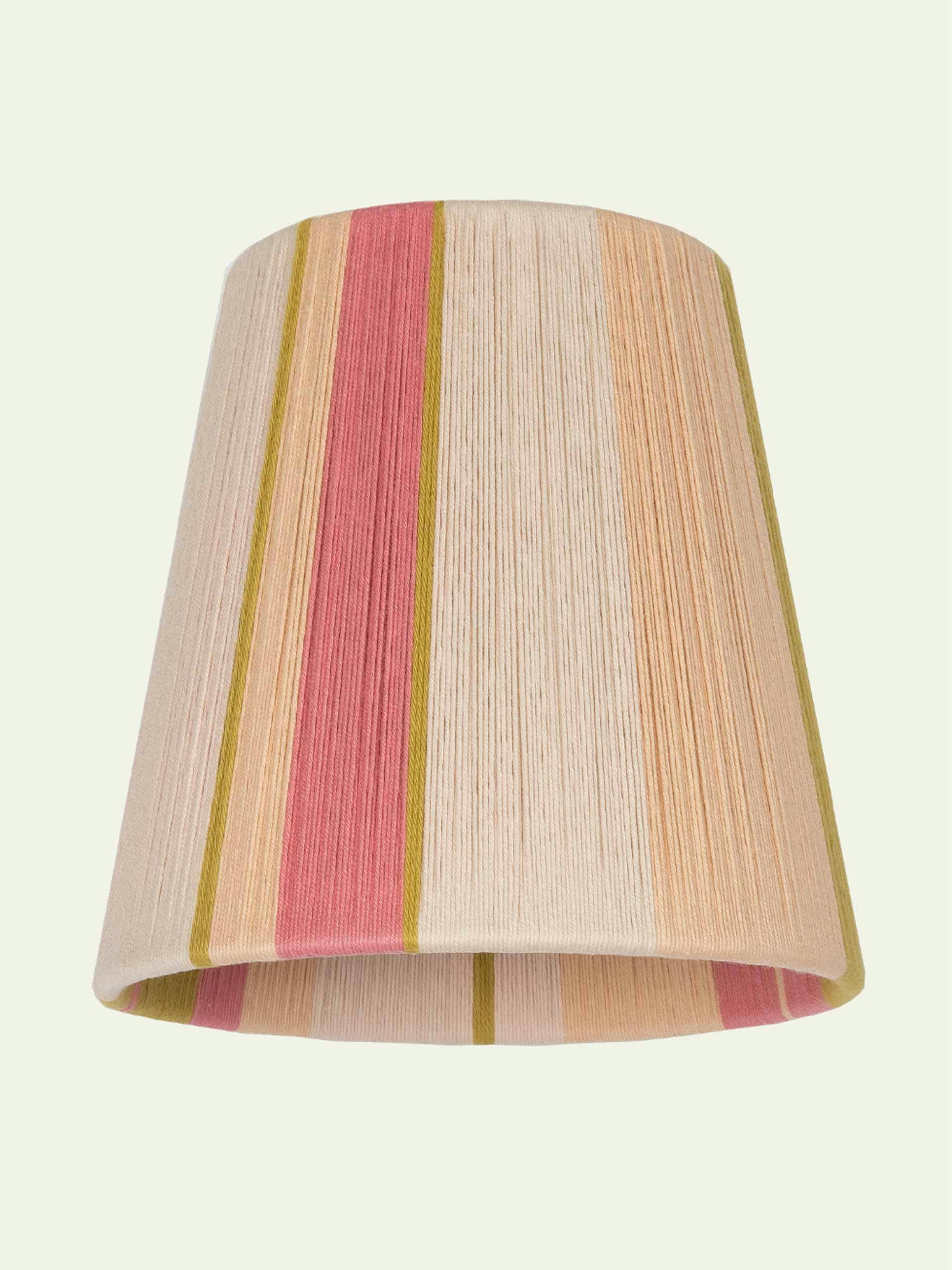 Little tapered handwoven lampshade