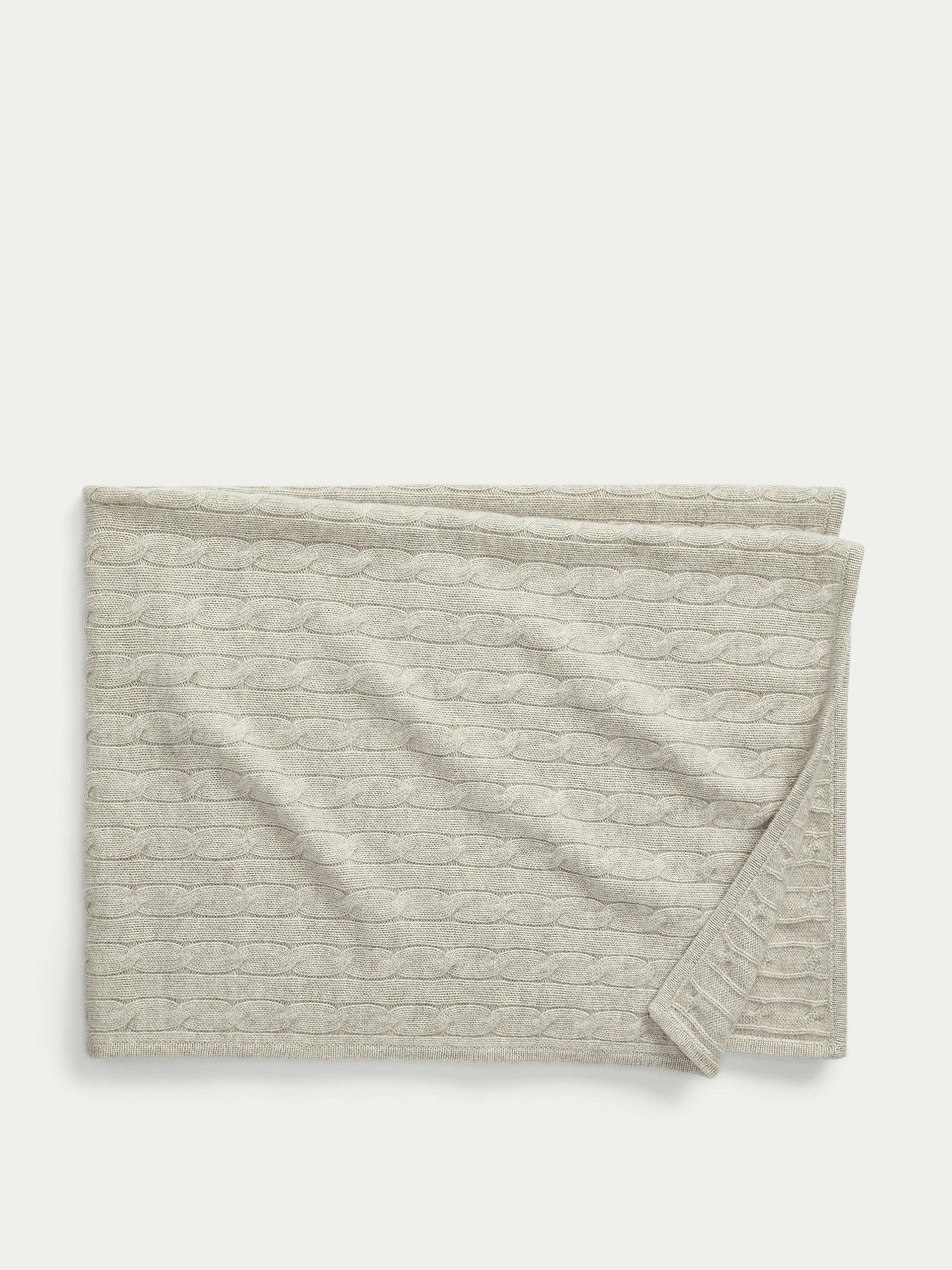 Cashmere baby blanket