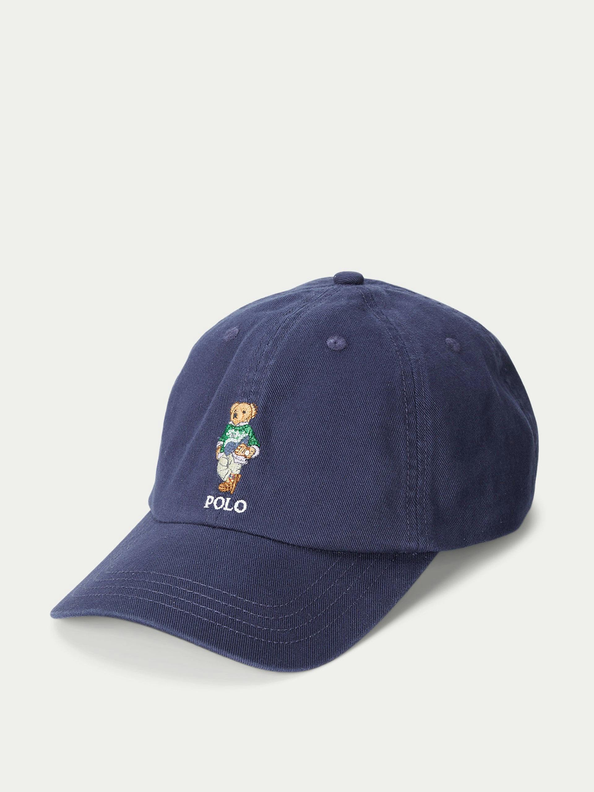 Polo bear ball cap