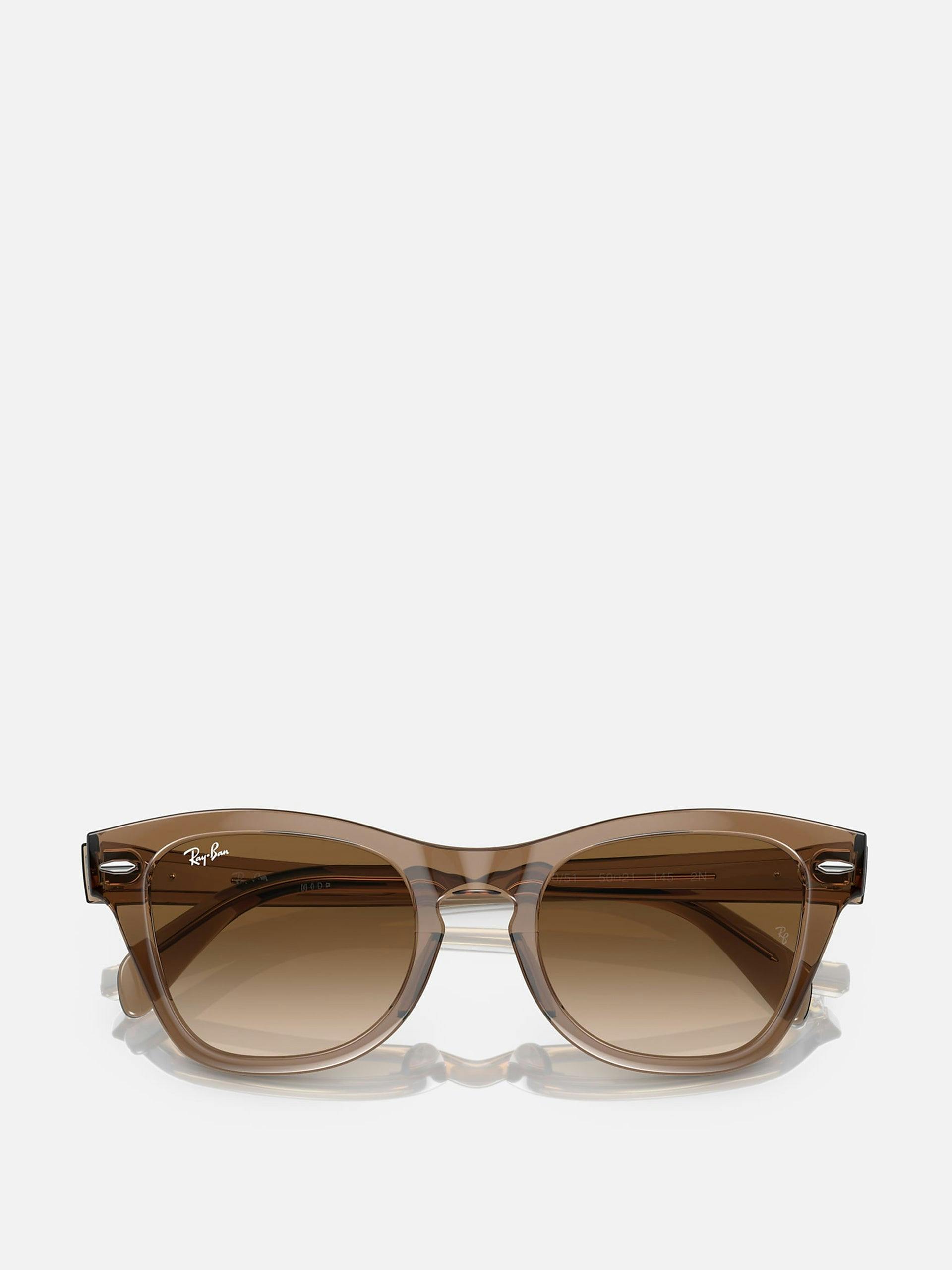 Clear brown sunglasses