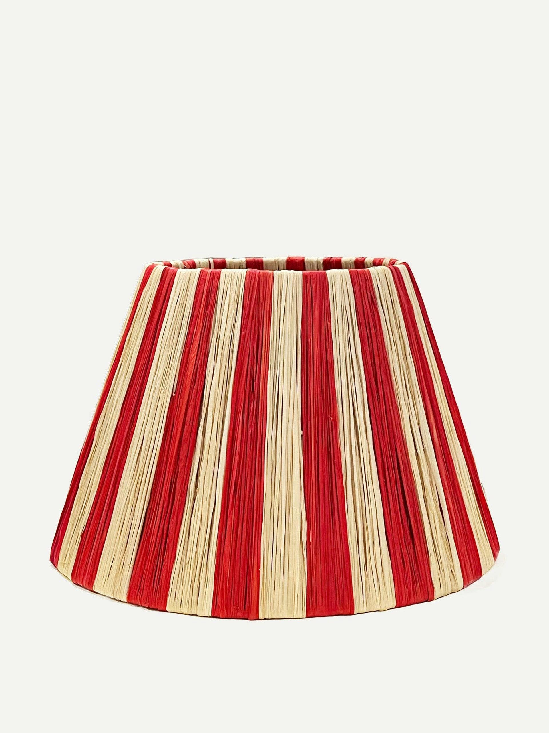 The Tangier striped lampshade