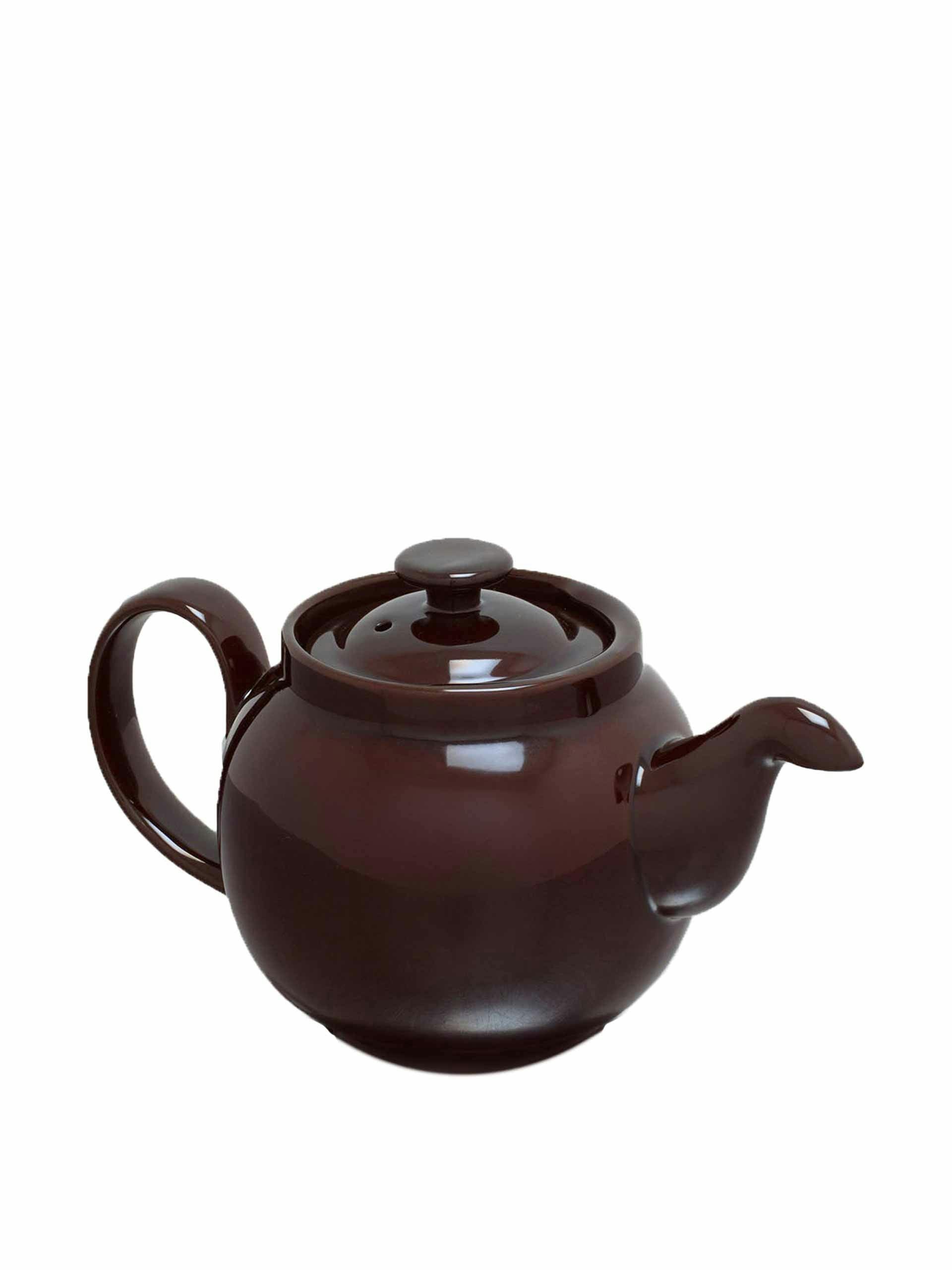 Re-engineered brown betty teapot