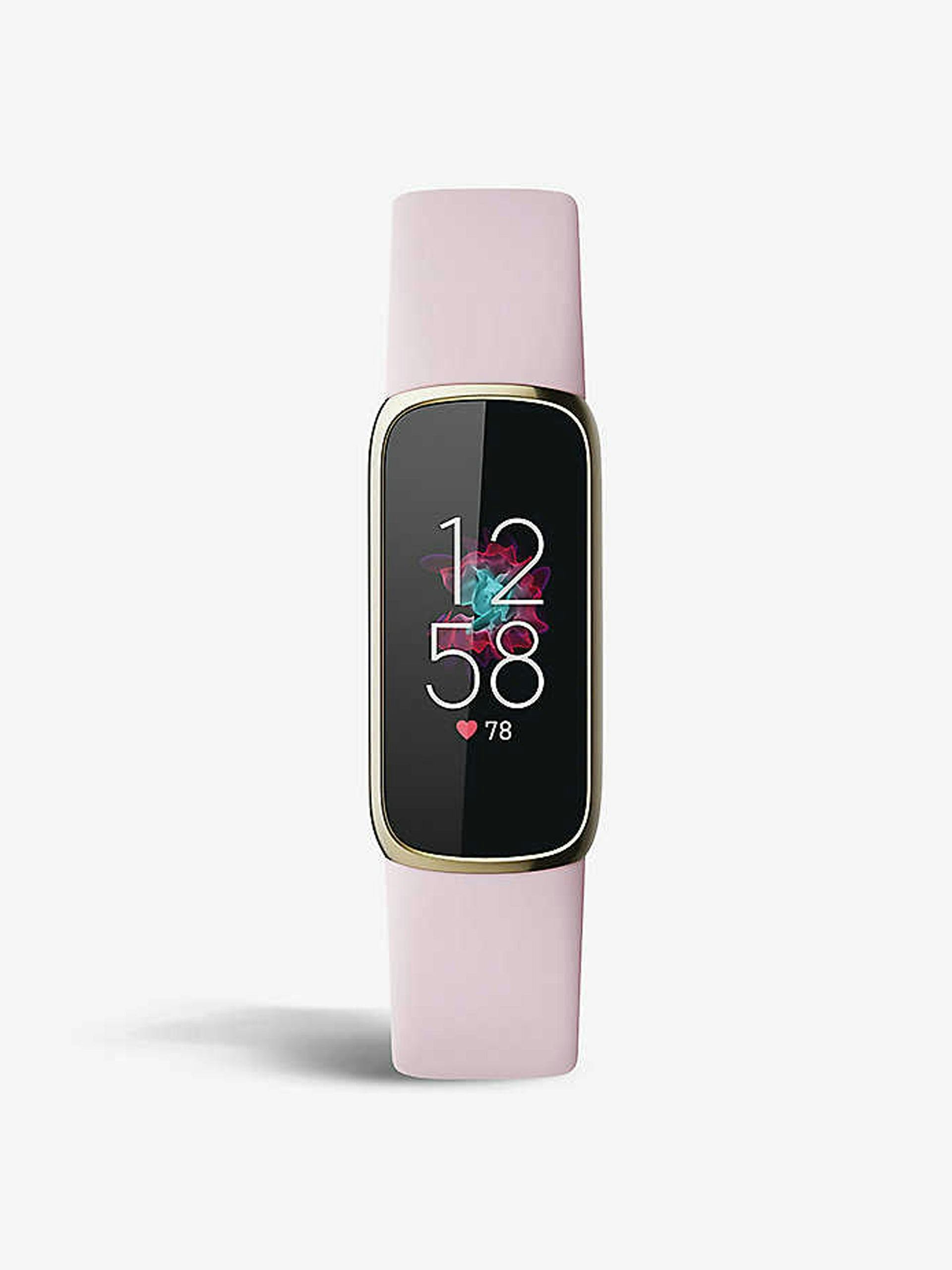 Pink luxe smart watch