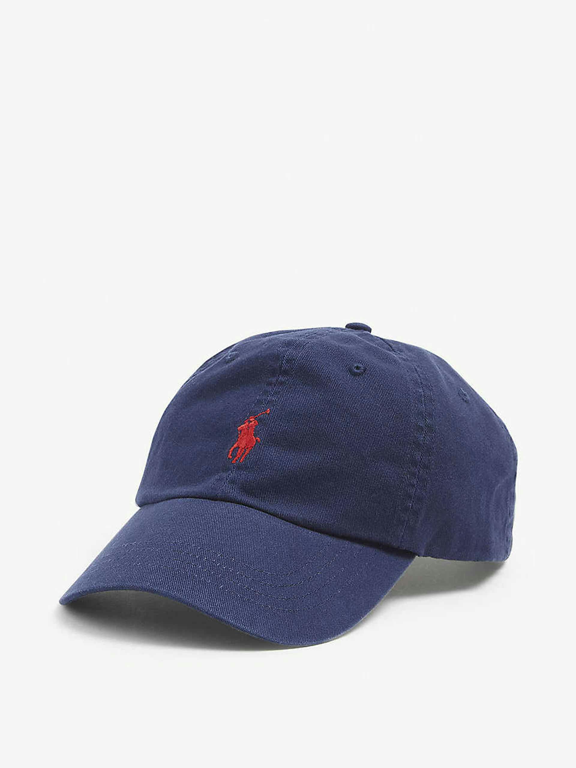 Navy blue cotton cap