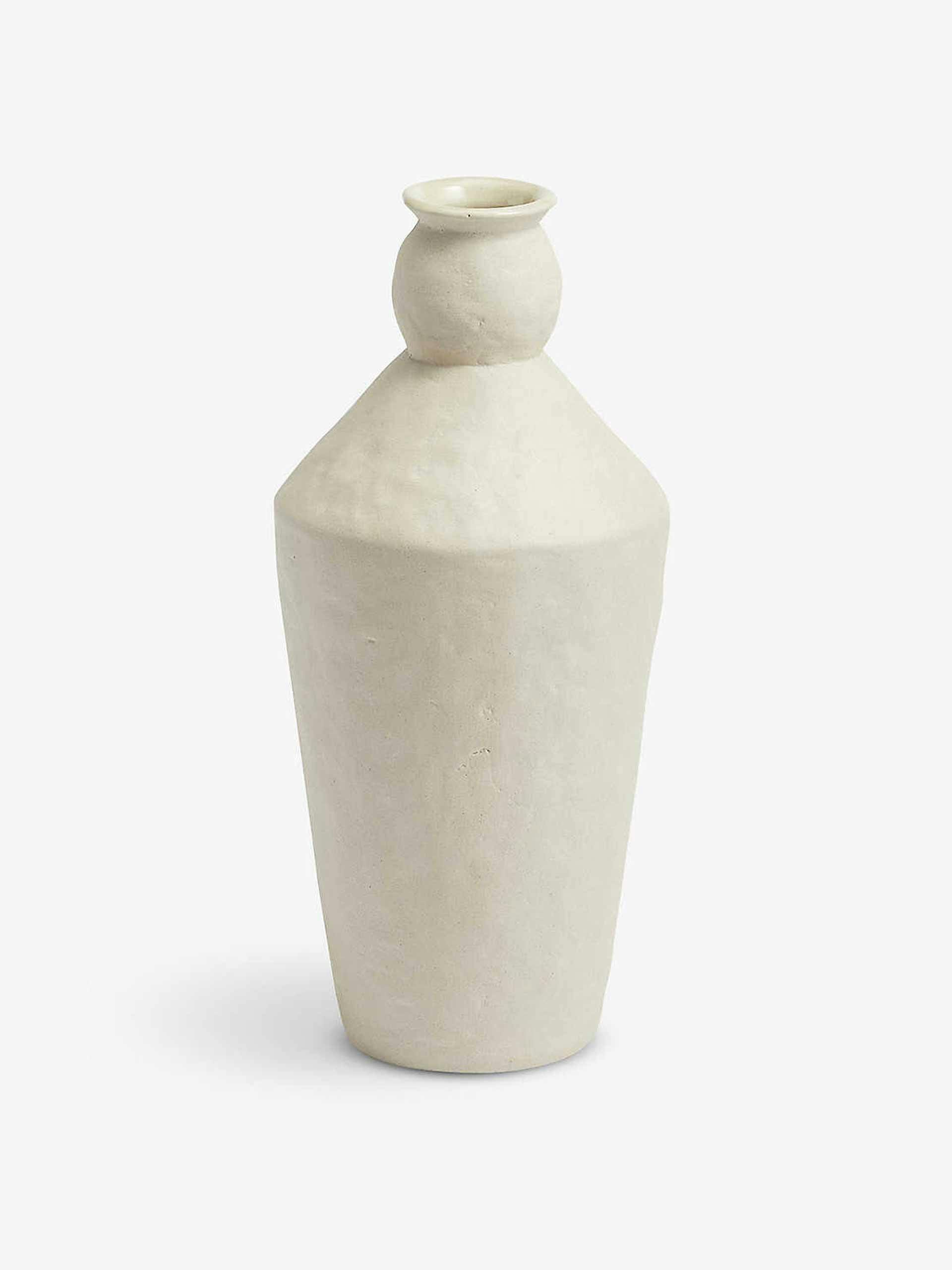 Earthenware bottle vase