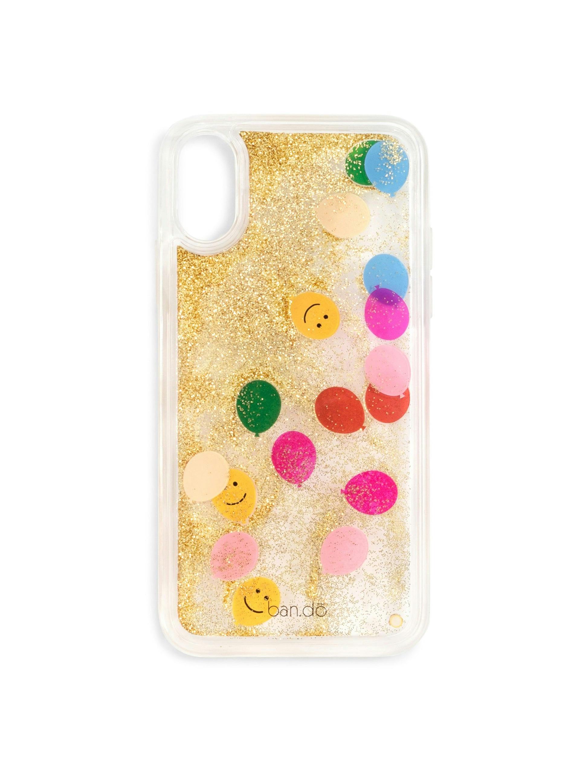 Glitter bomb iPhone X case
