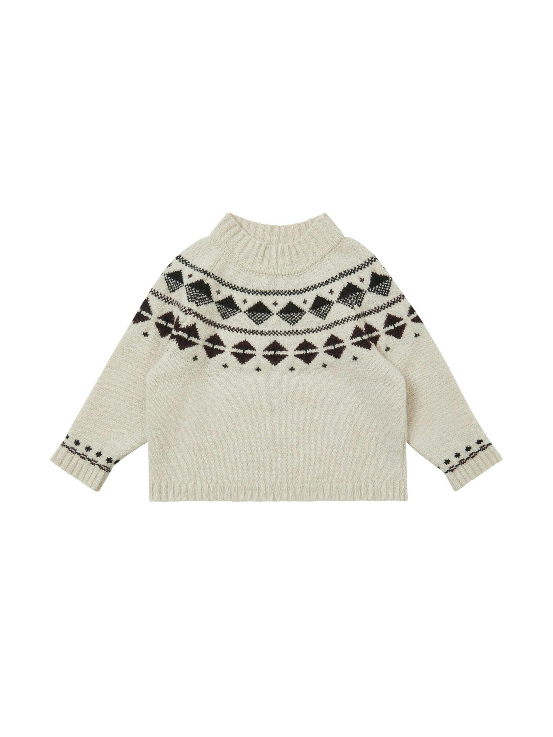 Chunky knitted jumper