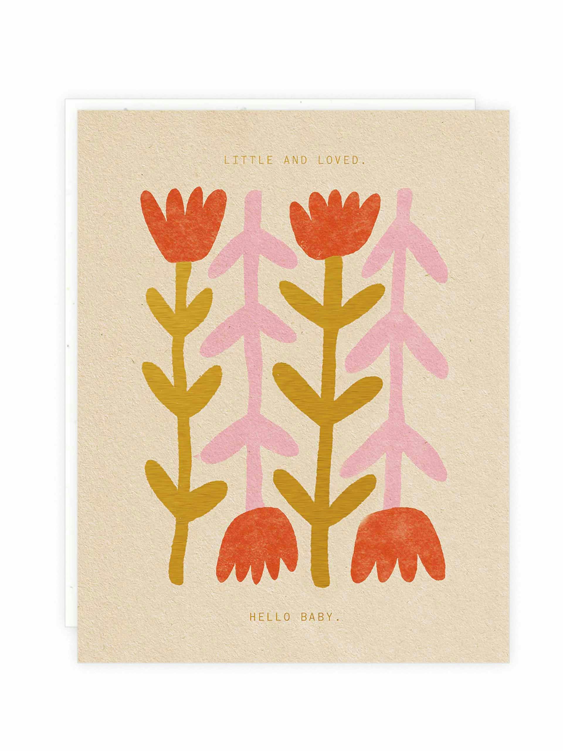 ‘Little And Loved’ card