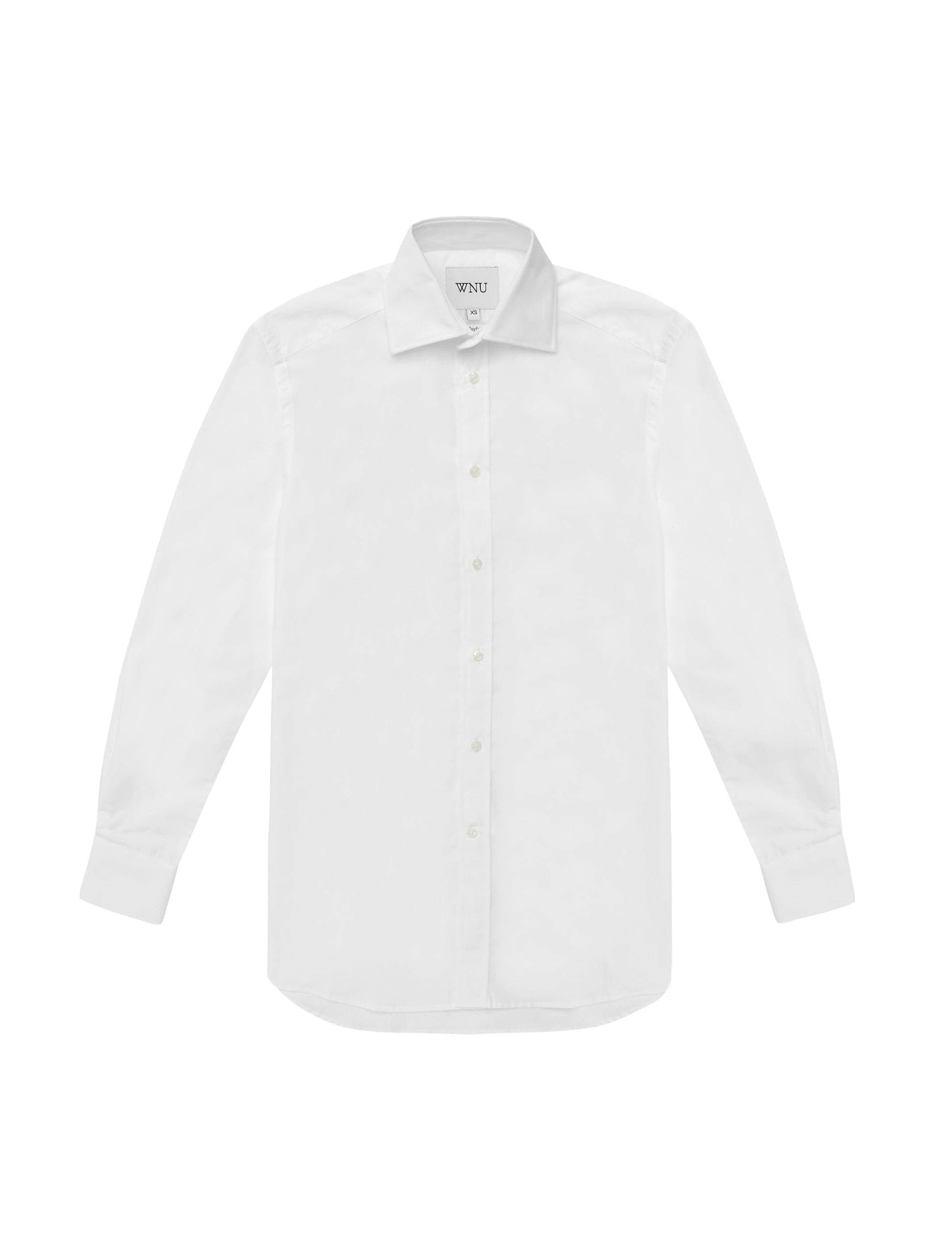 The Boyfriend: white poplin shirt