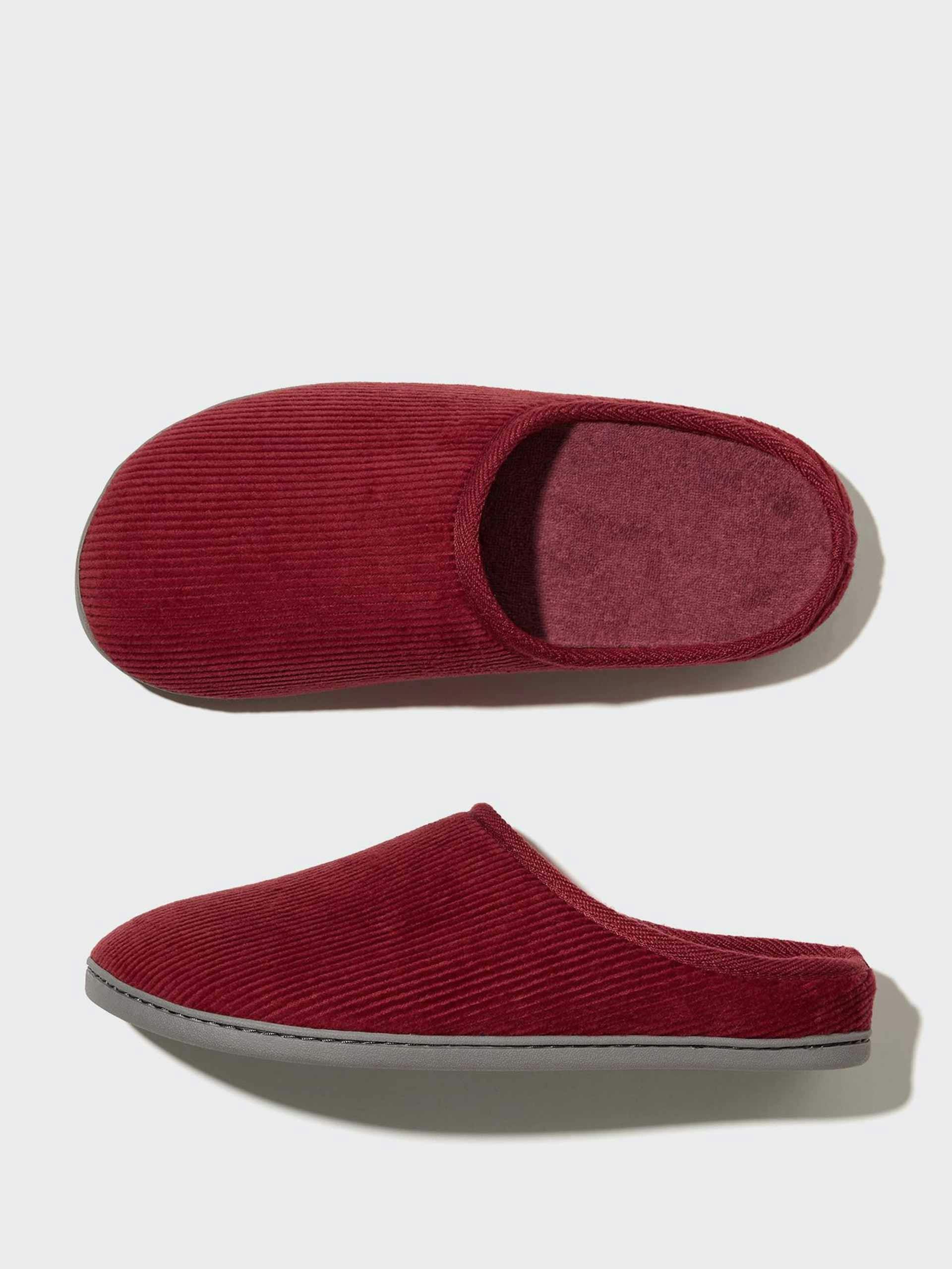 Corduroy slippers